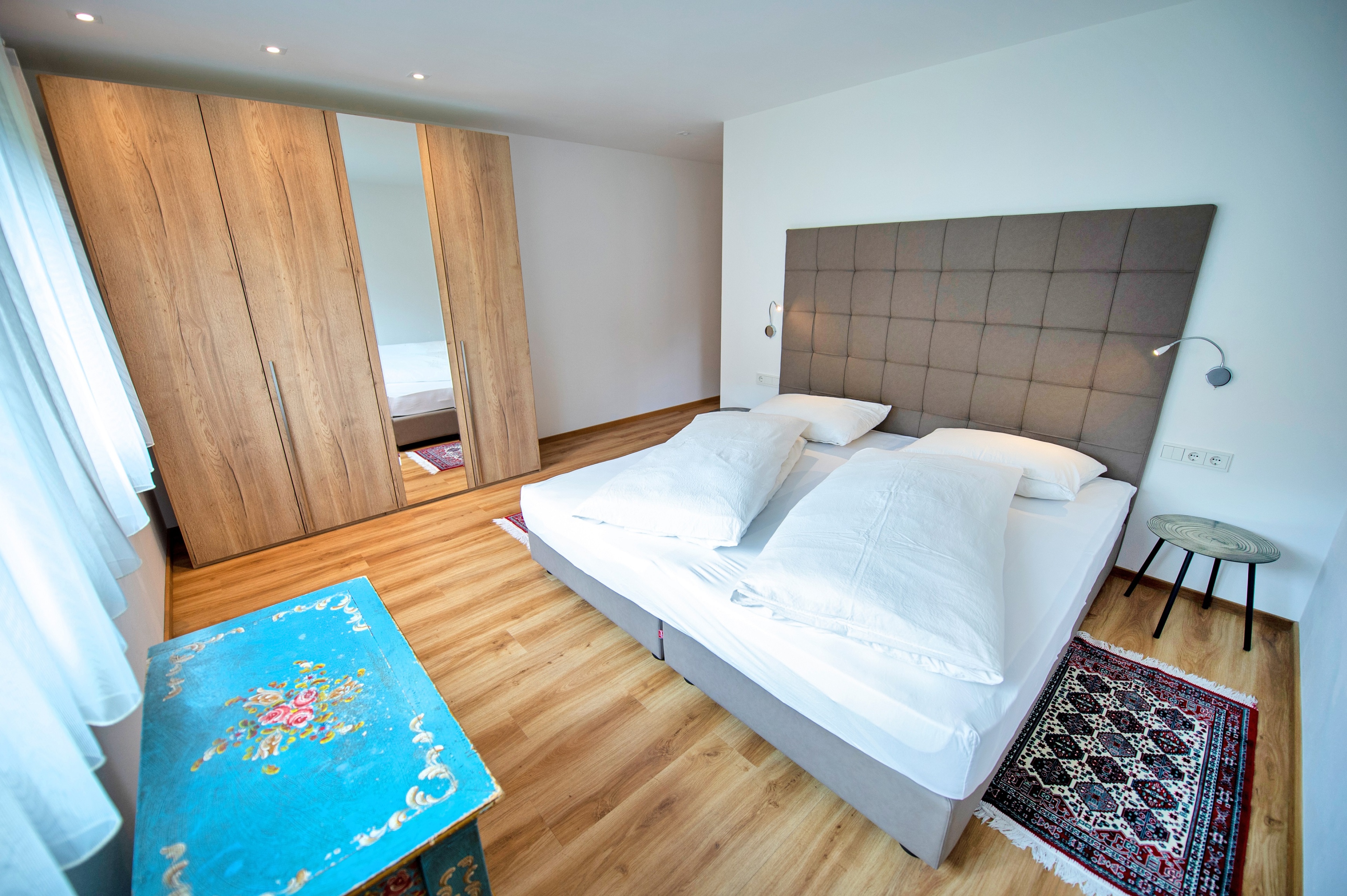 Ferienwohnung mit 2 Schlafzimmern und Garten – Wolkenstein, Gröden · 2 Schlafzimmer