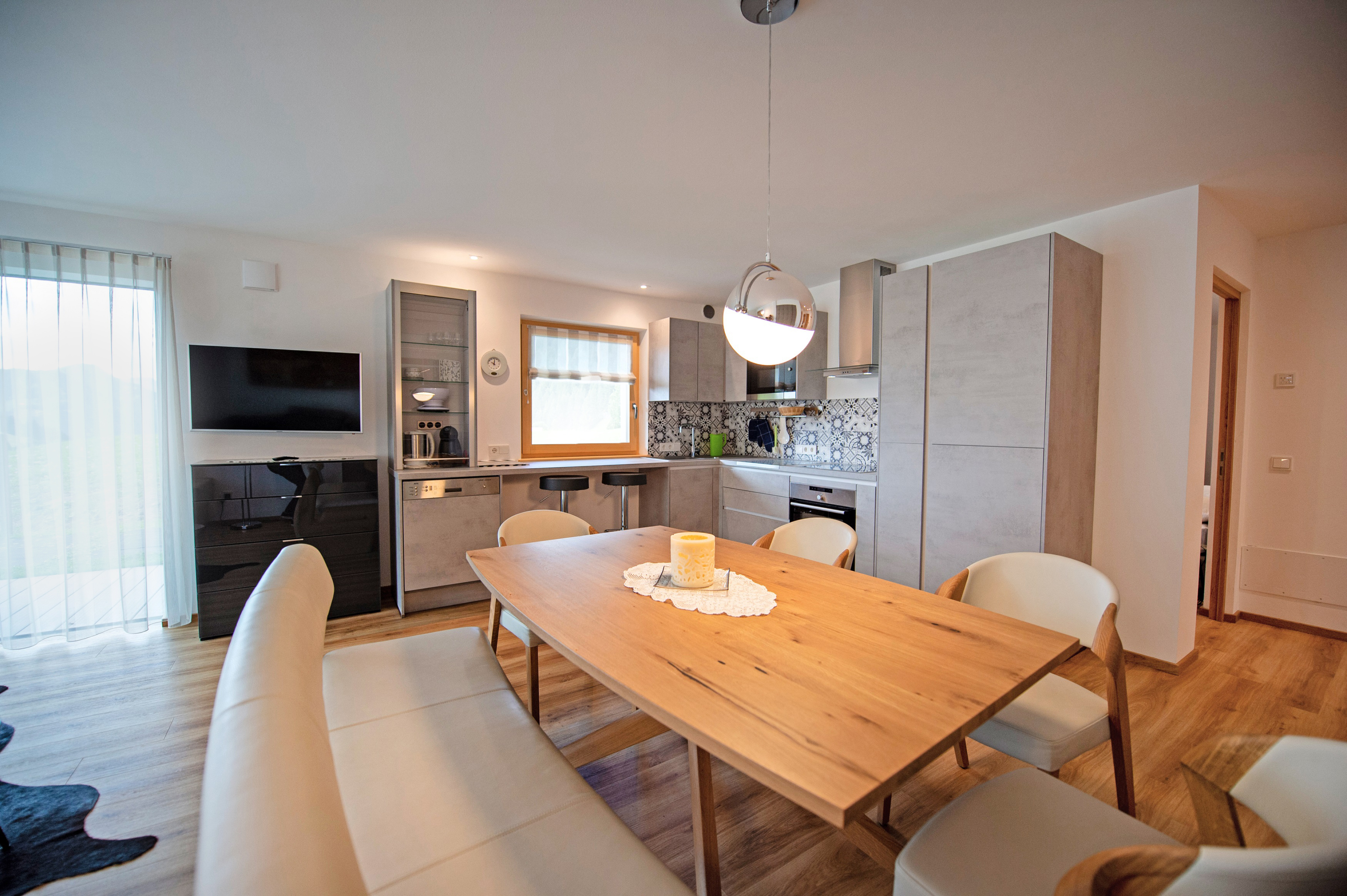 Ferienwohnung mit 2 Schlafzimmern und Garten – Wolkenstein, Gröden · 2 Schlafzimmer