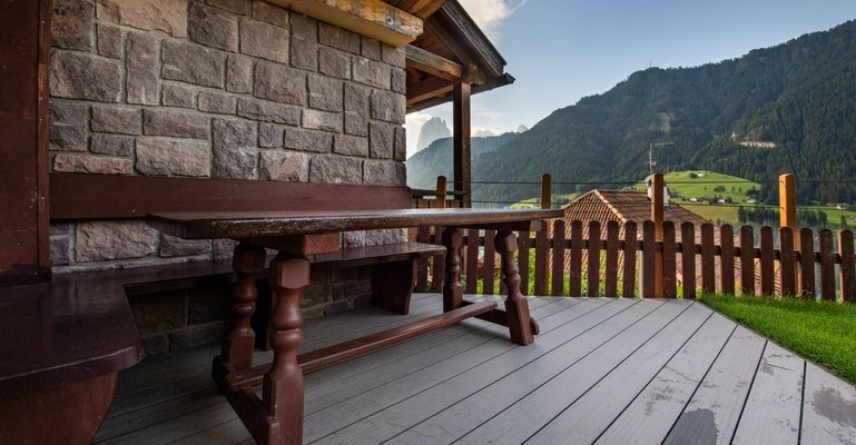 2-stöckiges Apartment mit zwei Schlafzimmern, Balkon und Garten – St. Ulrich, Gröden · 2 Schlafzimmer