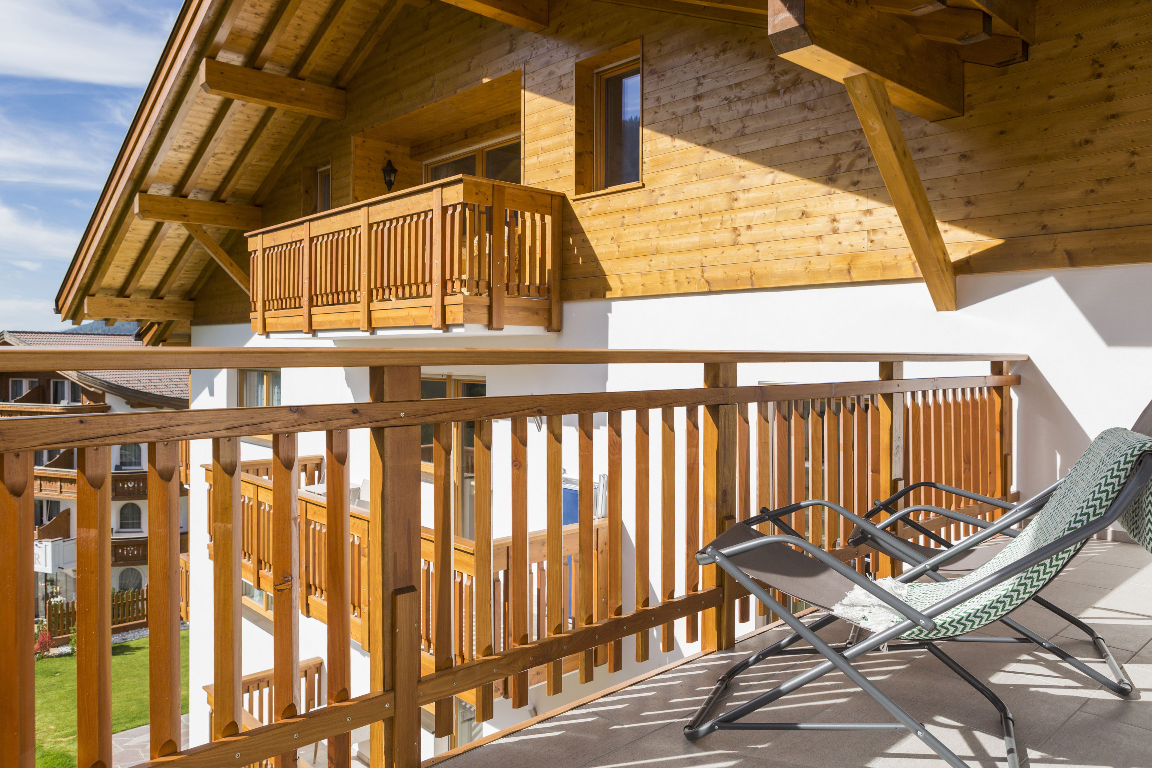 Ferienwohnung mit 2 Schlafzimmer und Balkon – Wolkenstein, Gröden · 2 Schlafzimmer
