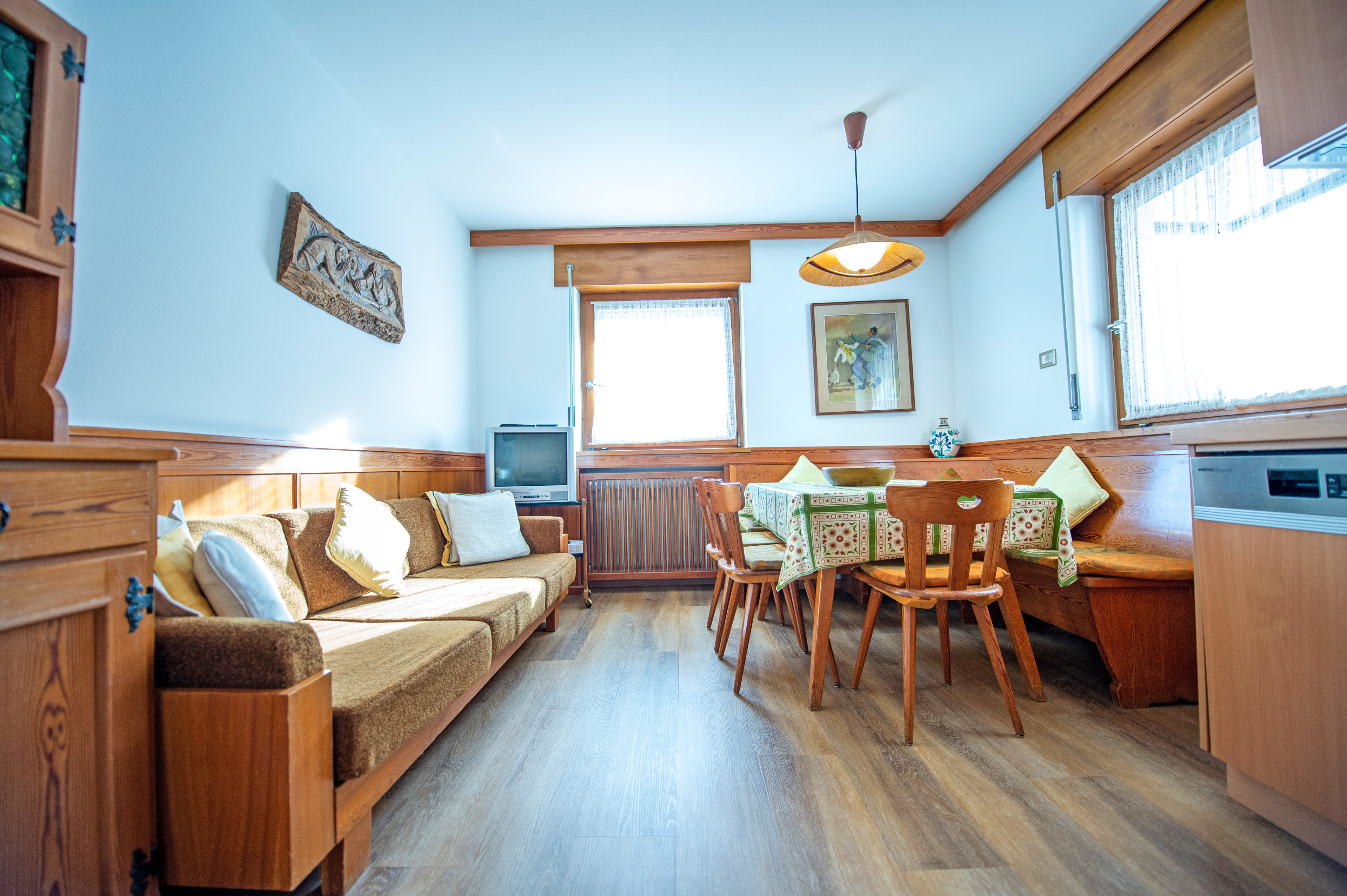 Ferienwohnung mit 2 Schlafzimmer und Garten – St. Ulrich, Gröden · 2 Schlafzimmer