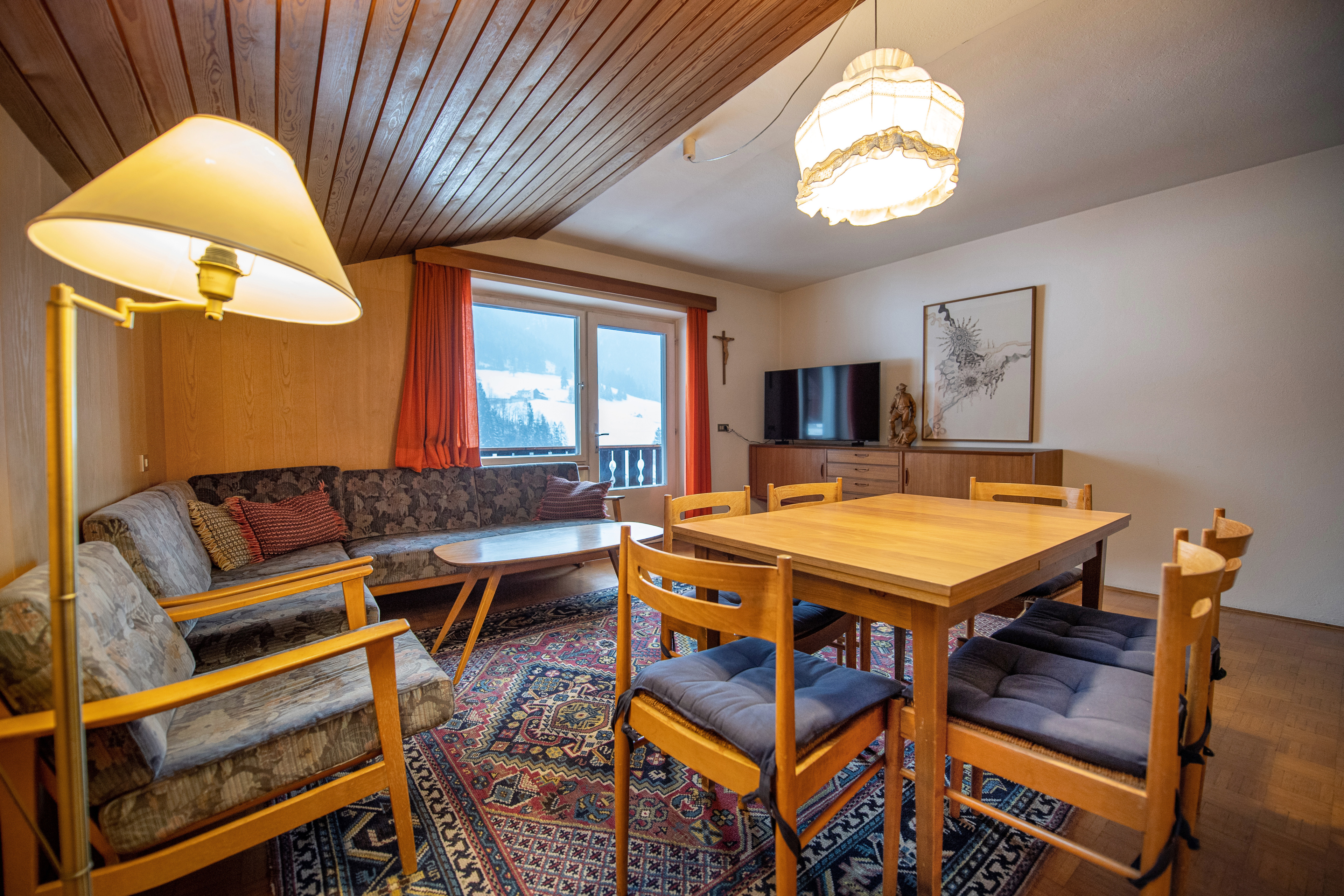 Ferienwohnung mit 3 Schlafzimmern und Balkon – St. Ulrich, Gröden · 3 Schlafzimmer