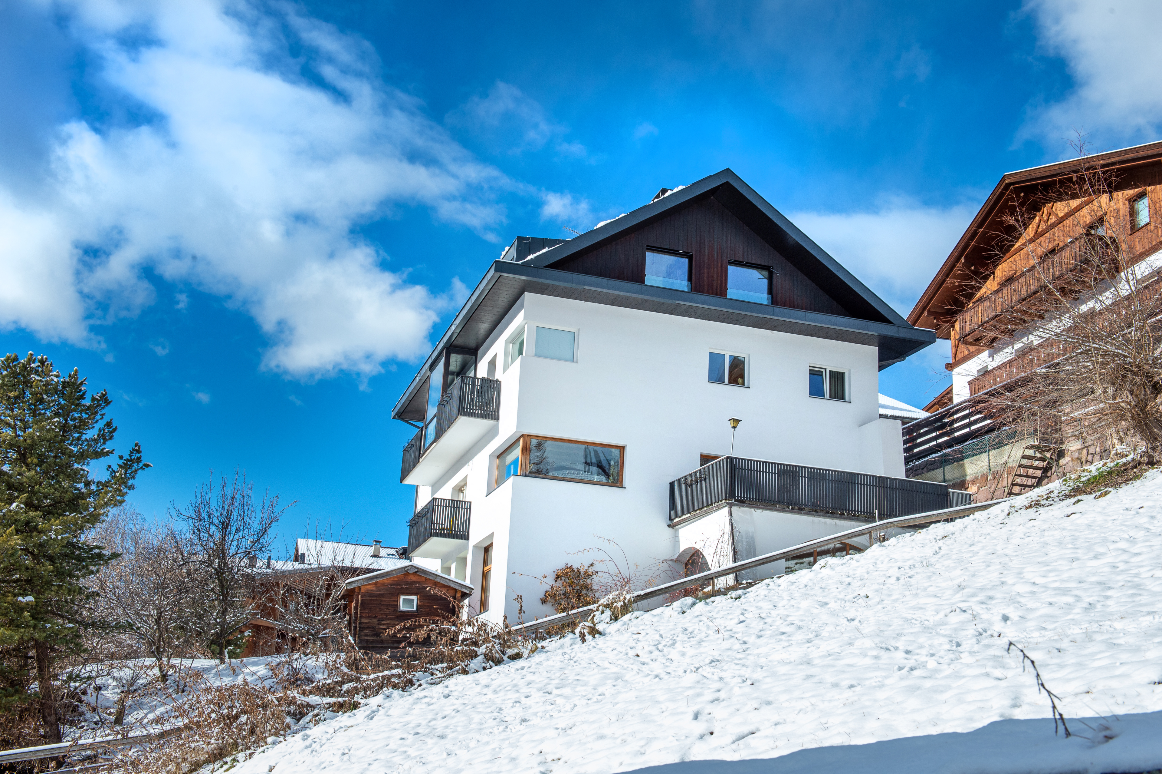 Geräumige Ferienwohnung mit 3 Schlafzimmern, Balkon und Terrasse – St. Ulrich, Gröden · 3 Schlafzimmer