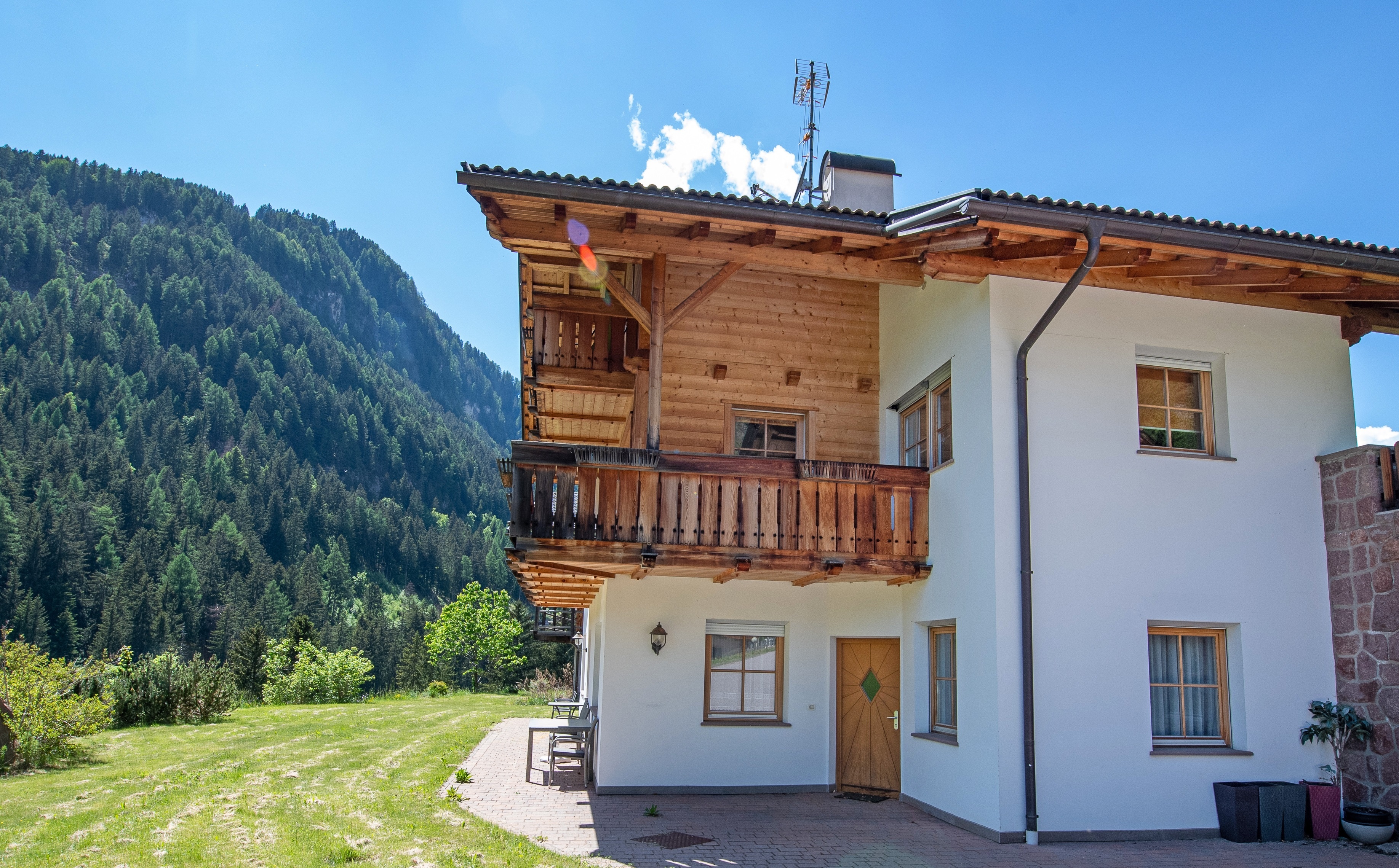 Ferienwohnung mit 1 Schlafzimmer und Gartenzugang – Sankt Christina, Gröden · 1 Schlafzimmer