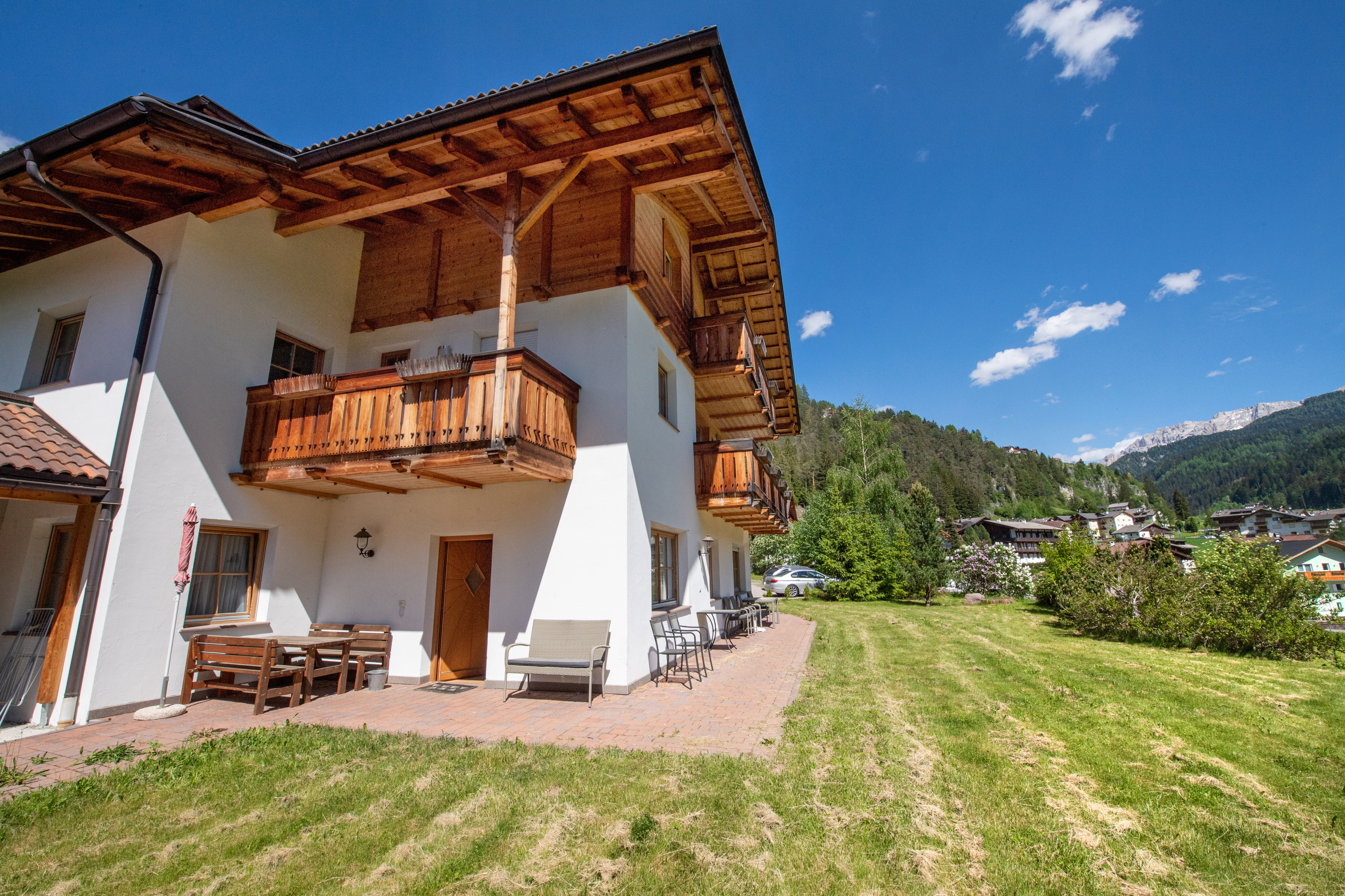 Ferienwohnung mit 1 Schlafzimmer und Gartenzugang – Sankt Christina, Gröden · 1 Schlafzimmer