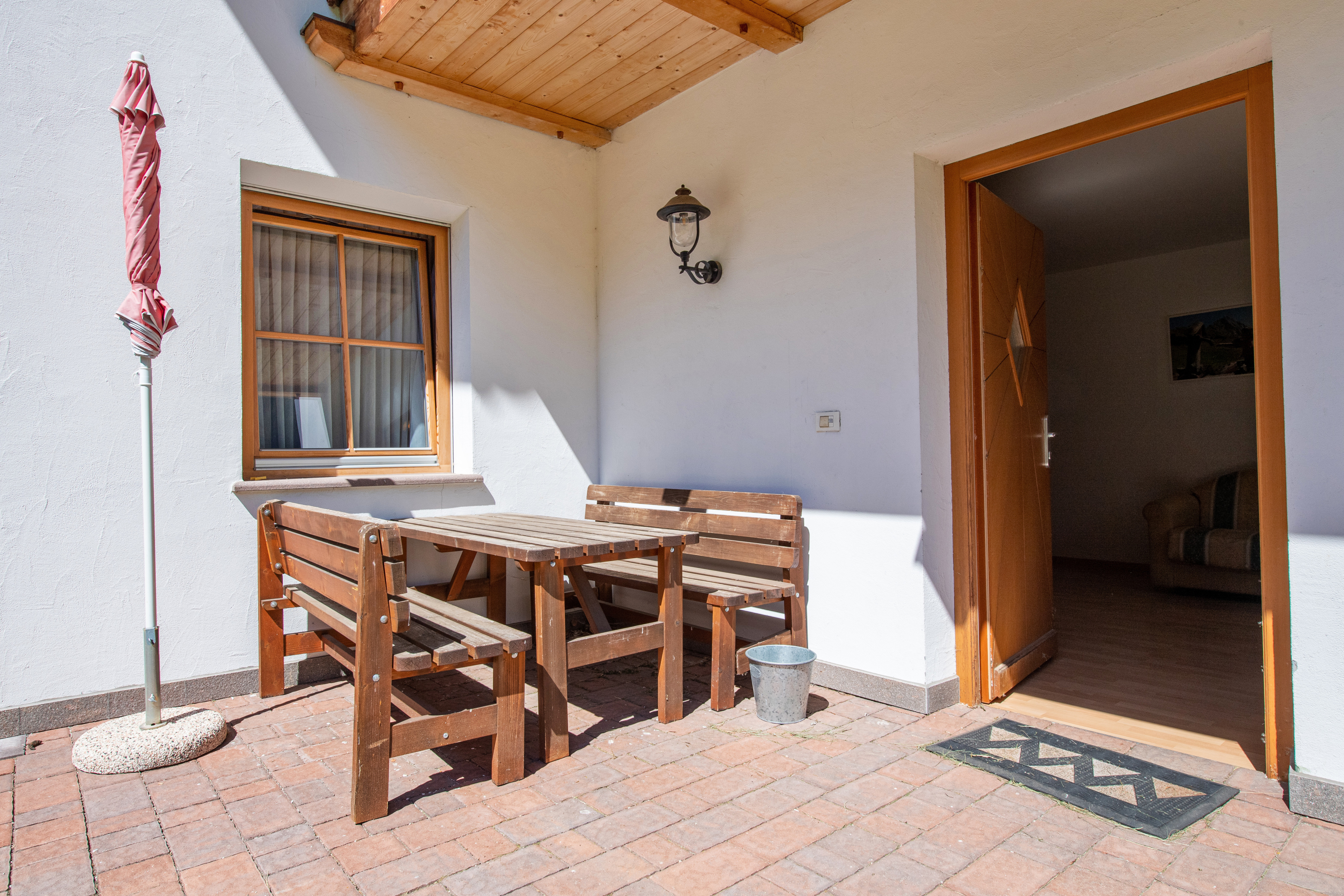 Ferienwohnung mit 1 Schlafzimmer und Gartenzugang – Sankt Christina, Gröden · 1 Schlafzimmer