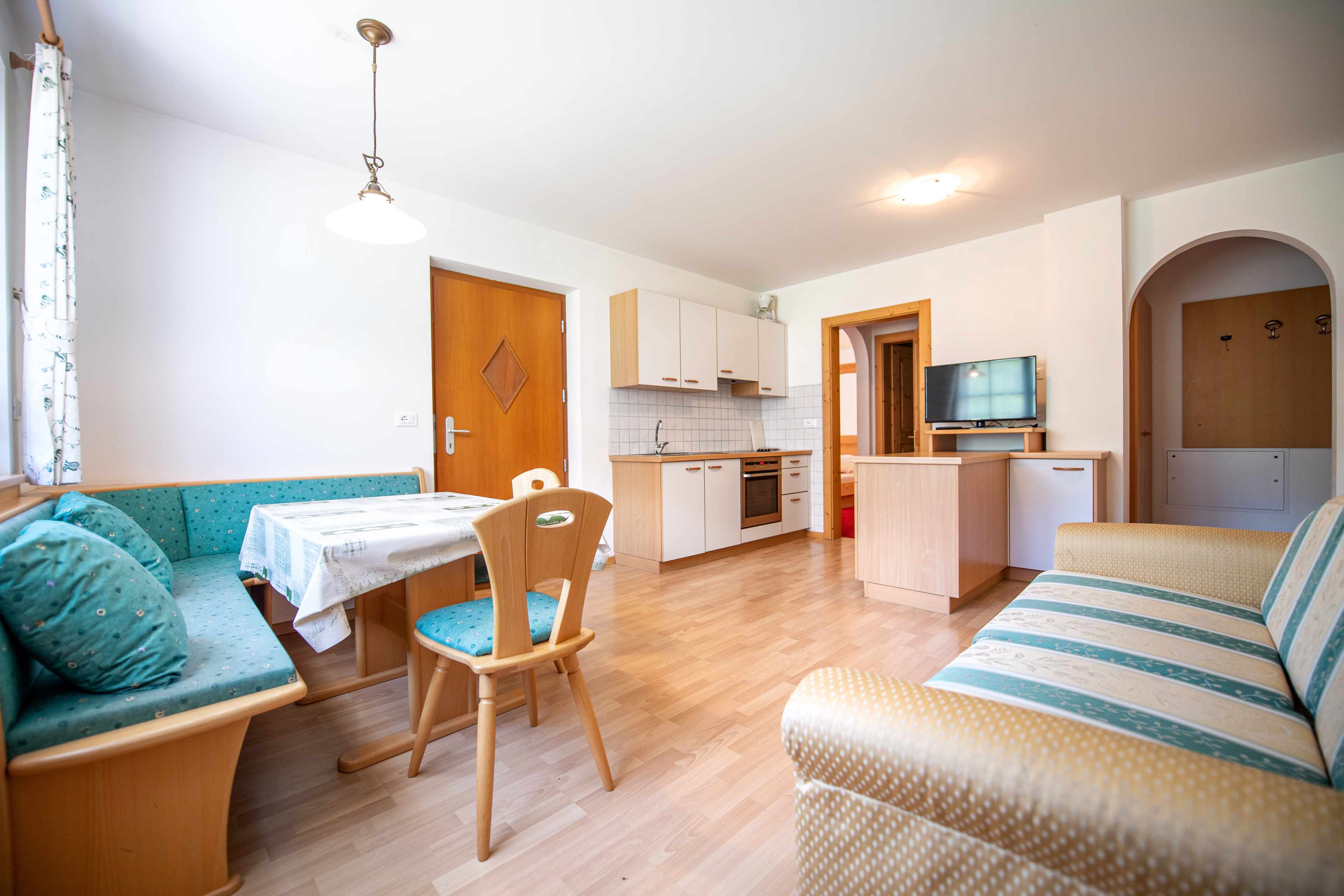 Ferienwohnung mit 1 Schlafzimmer und Gartenzugang – Sankt Christina, Gröden · 1 Schlafzimmer