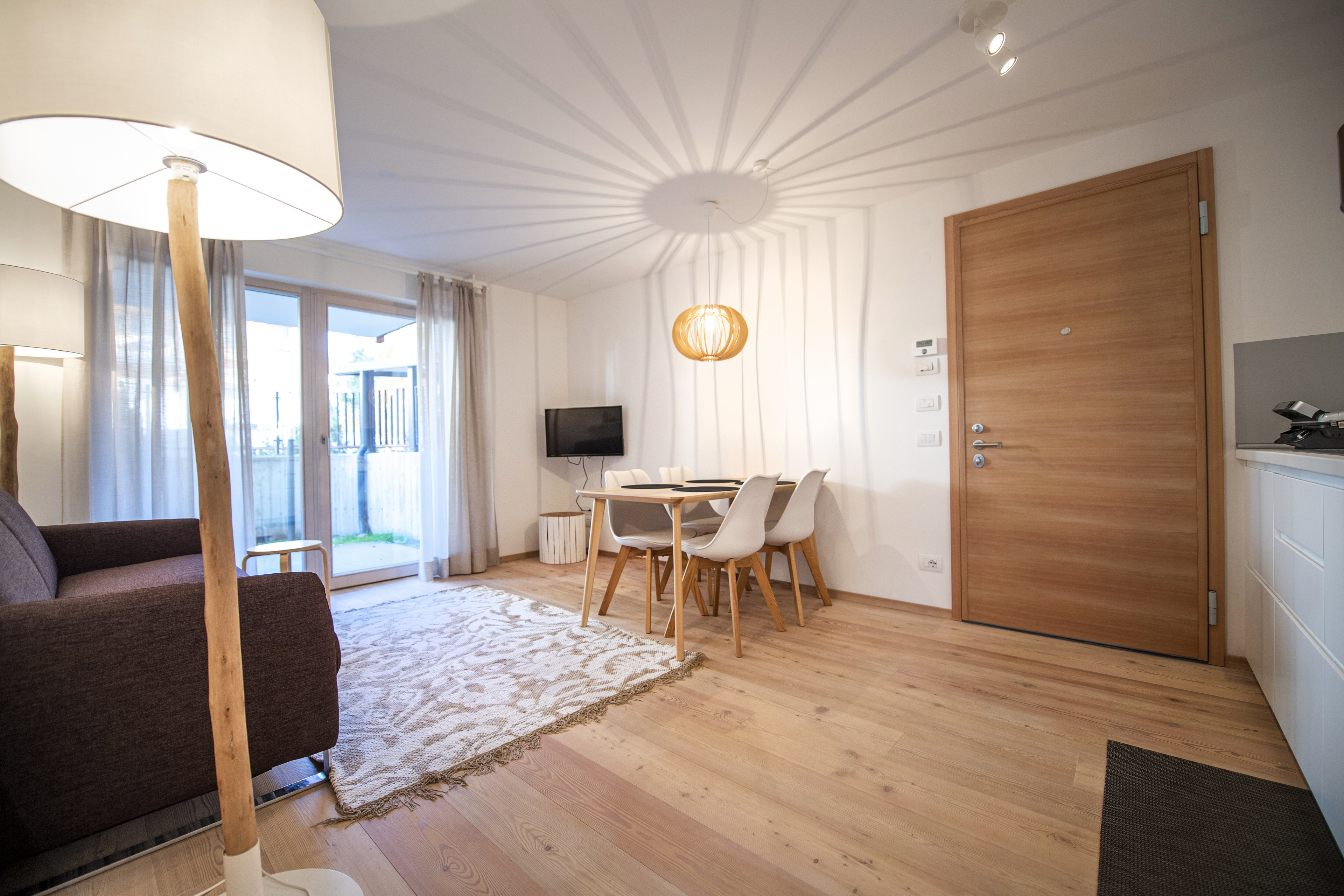 Moderne 1-Schlafzimmer-Wohnung mit Privatgarten – Wolkenstein, Gröden · 1 Schlafzimmer