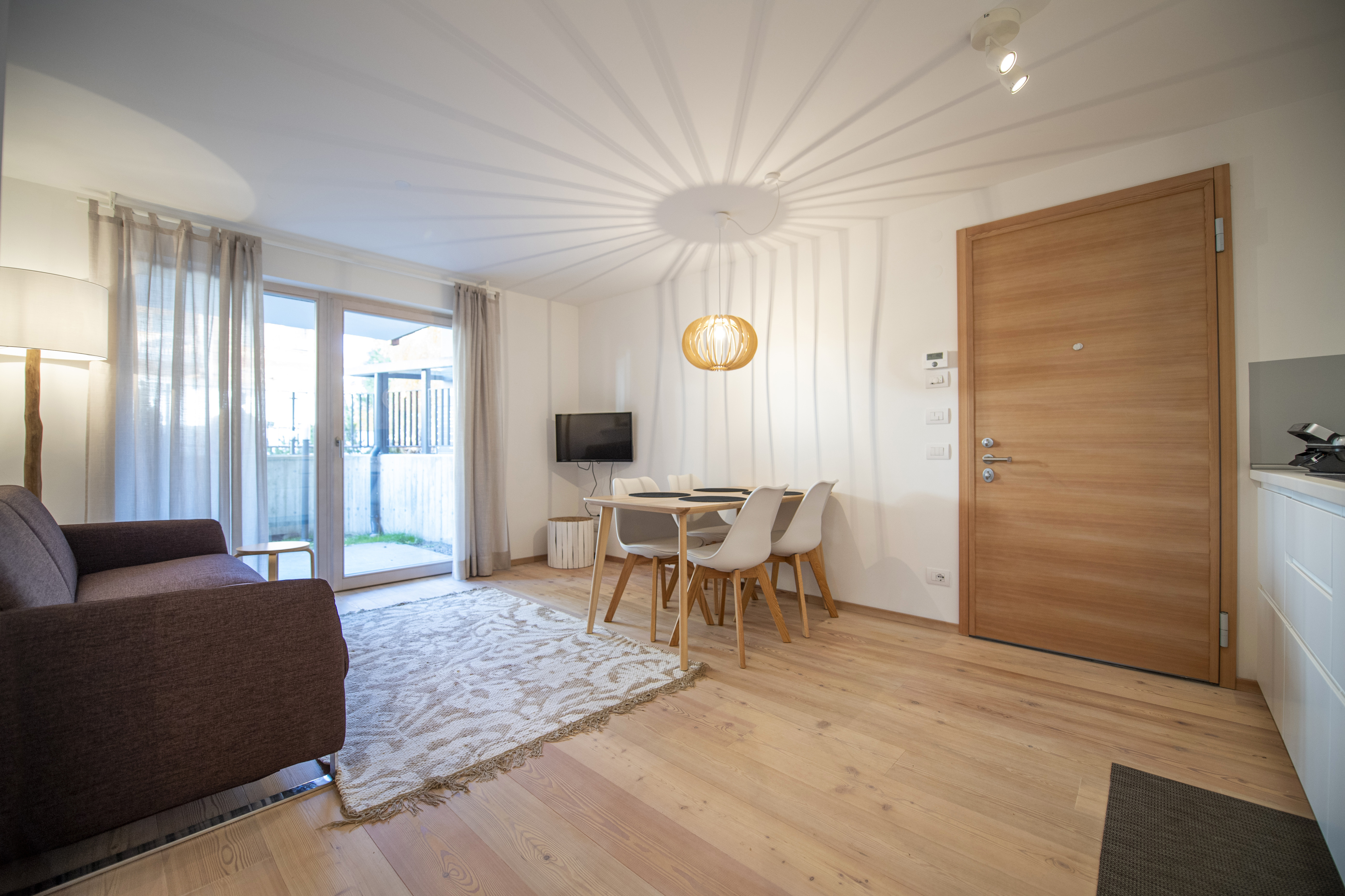 Moderne 1-Schlafzimmer-Wohnung mit Privatgarten – Wolkenstein, Gröden · 1 Schlafzimmer