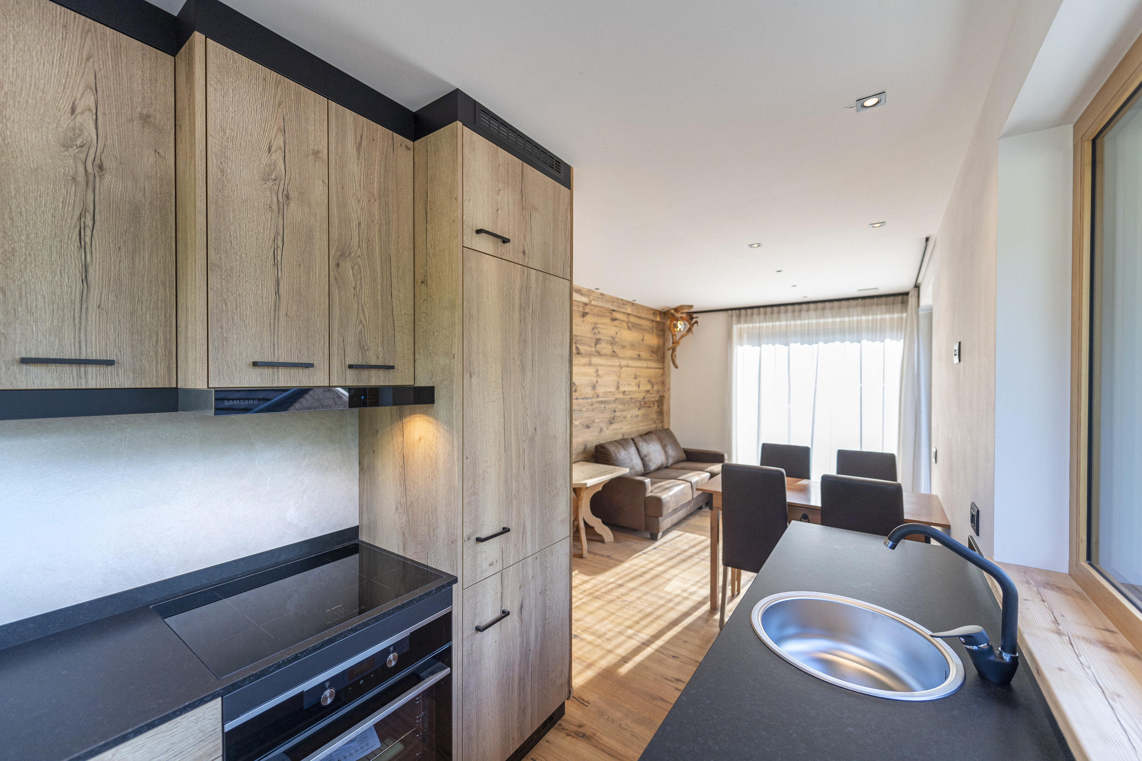 Ferienwohnung mit 2 Schlafzimmer und Terrasse – St. Ulrich, Gröden · 2 Schlafzimmer
