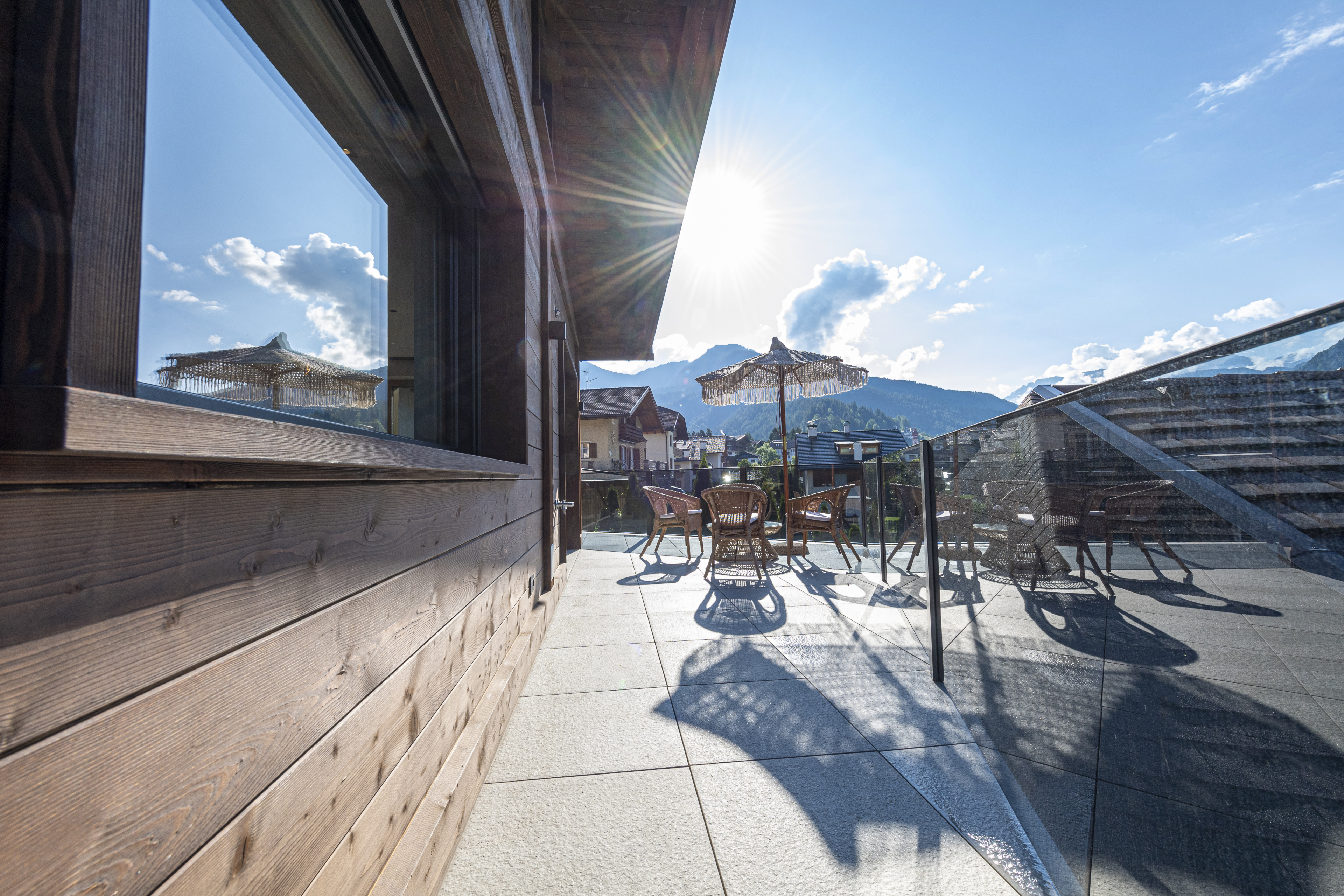 Ferienwohnung mit 2 Schlafzimmer und Terrasse – St. Ulrich, Gröden · 2 Schlafzimmer