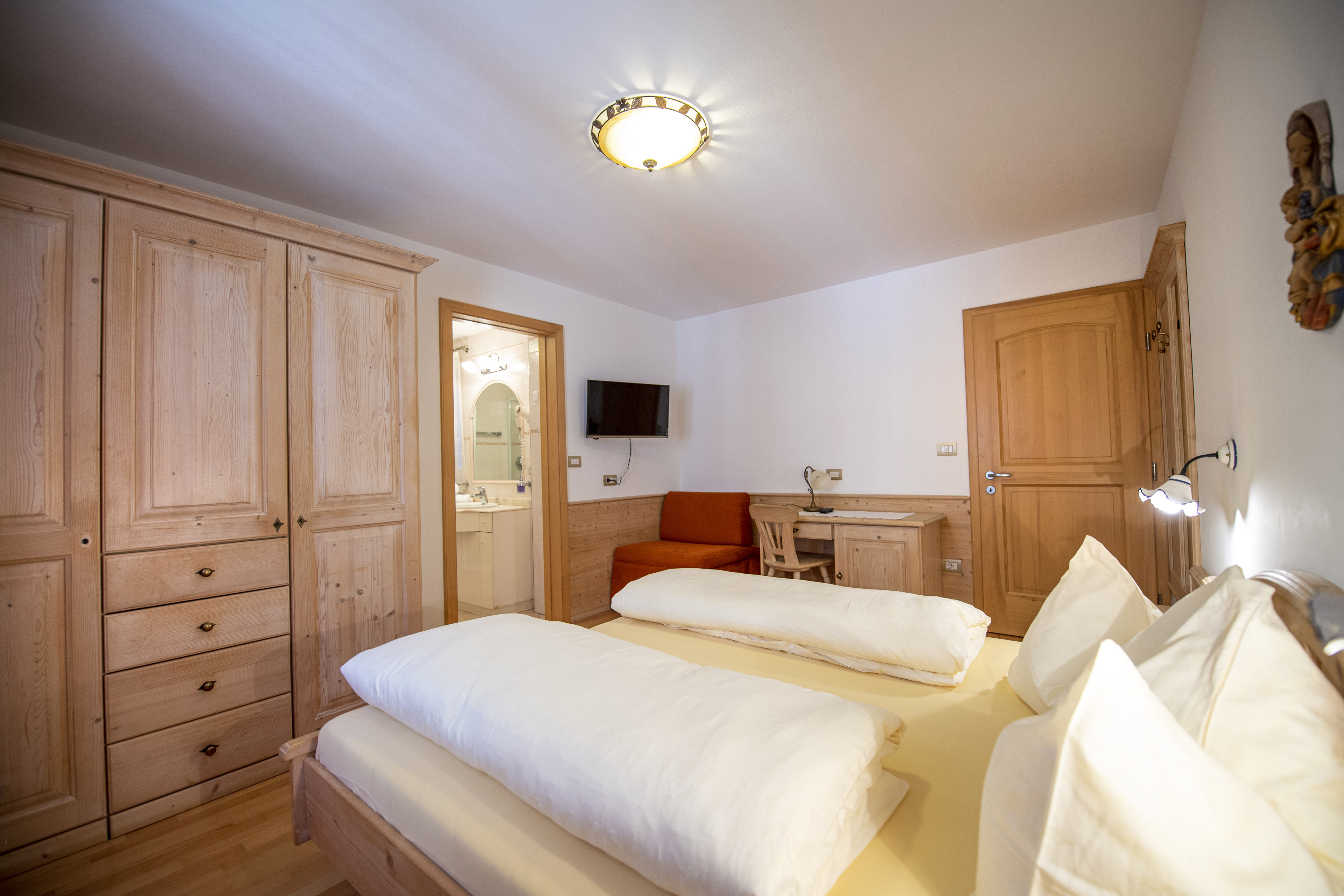 Ferienwohnung mit 2 Schlafzimmern – St. Ulrich, Gröden · 2 Schlafzimmer