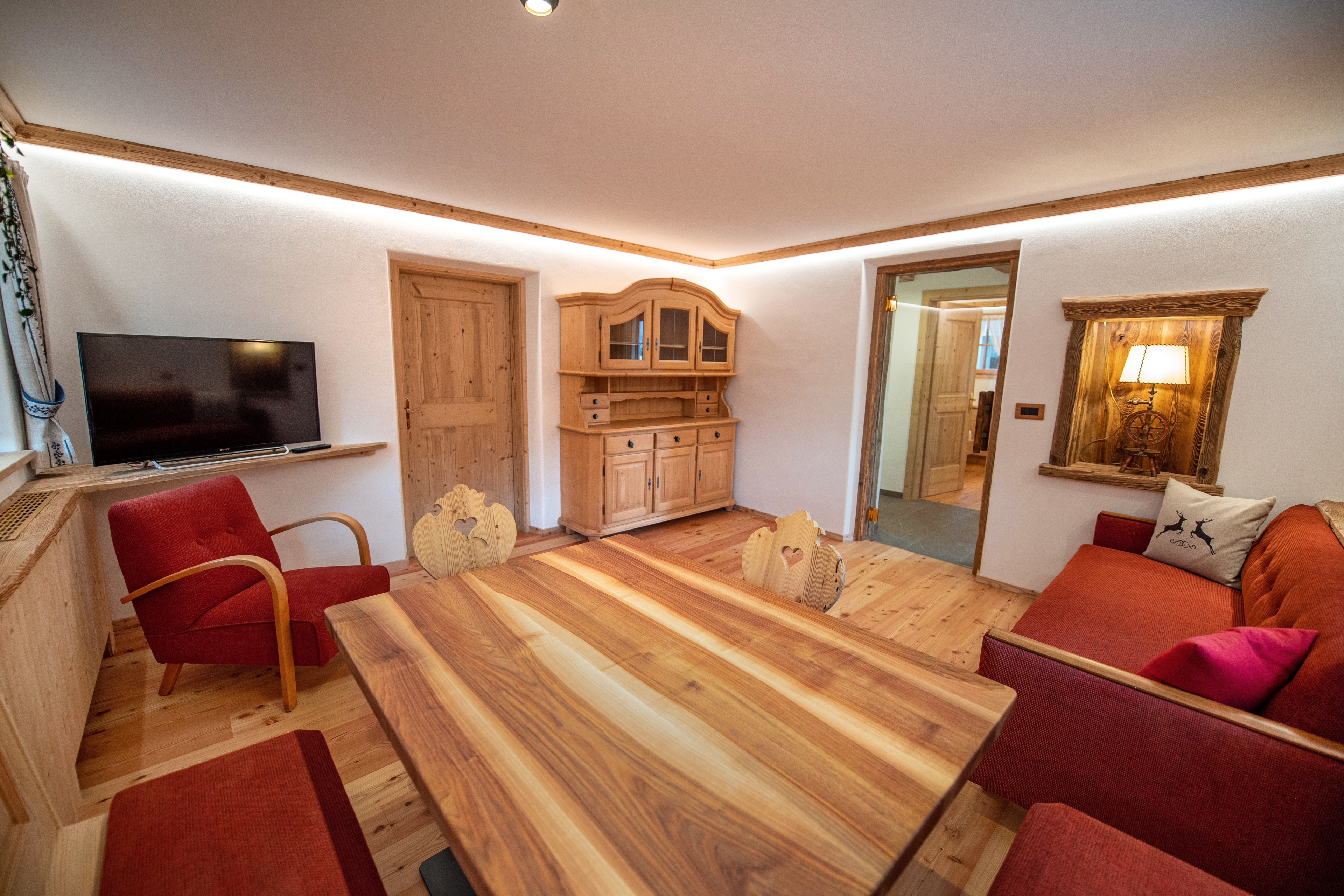 Ferienwohnung mit 2 Schlafzimmern und Terrasse – St. Ulrich, Gröden · 2 Schlafzimmer
