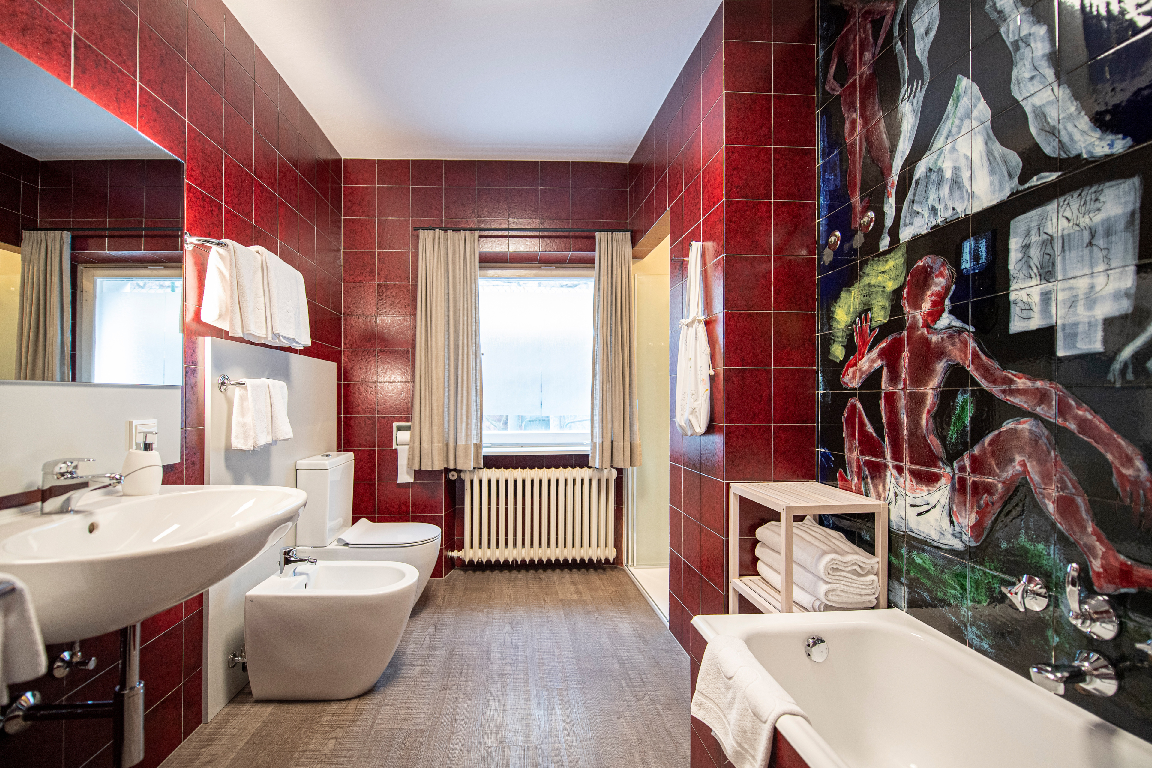 Geräumige Ferienwohnung mit 3 Schlafzimmern, Balkon und Terrasse – St. Ulrich, Gröden · 3 Schlafzimmer