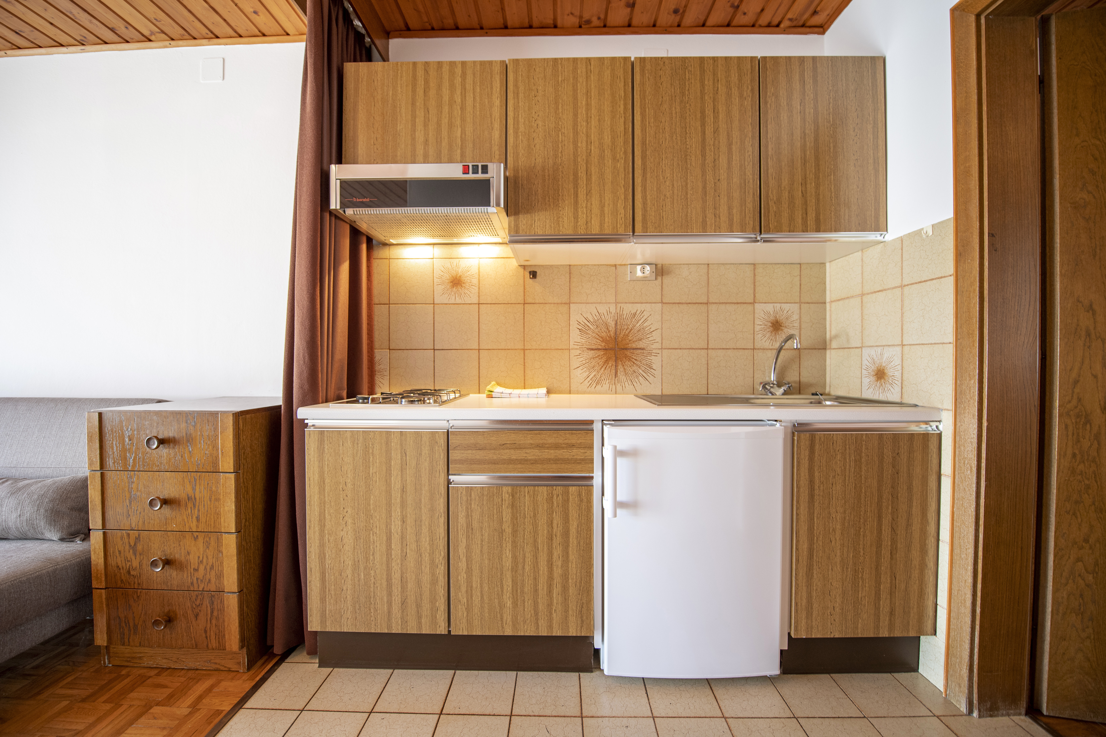 Ferienwohnung mit 1 Schlafzimmer und Terrasse – Wolkenstein, Gröden · 1 Schlafzimmer
