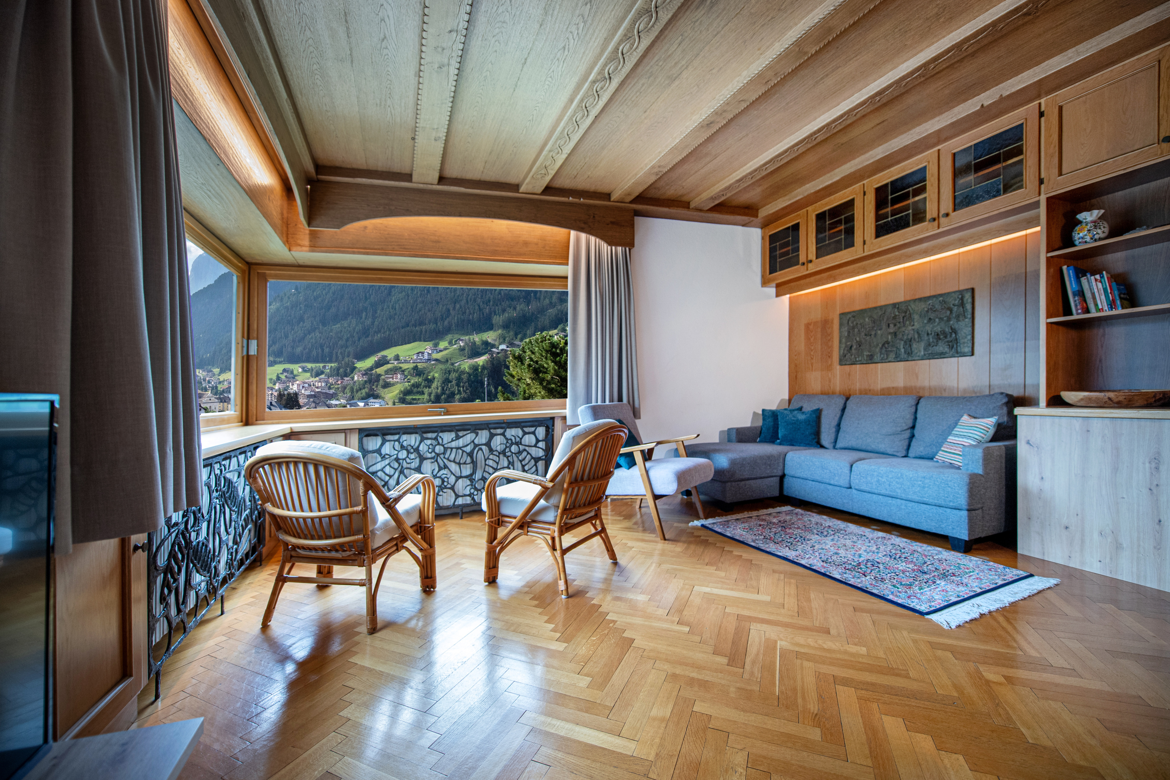 Geräumige Ferienwohnung mit 3 Schlafzimmern, Balkon und Terrasse – St. Ulrich, Gröden · 3 Schlafzimmer