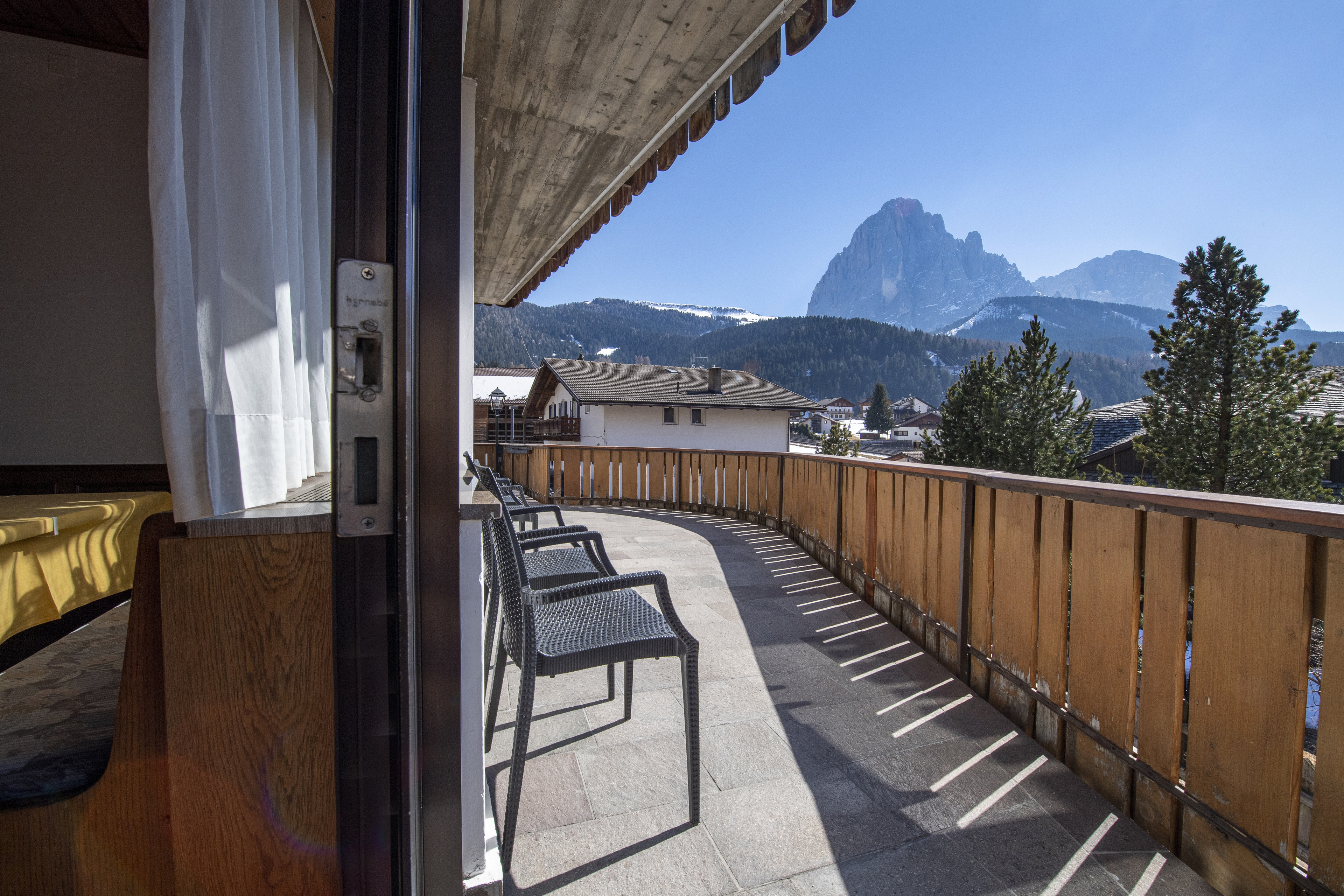 Ferienwohnung mit 1 Schlafzimmer und Terrasse – Wolkenstein, Gröden · 1 Schlafzimmer