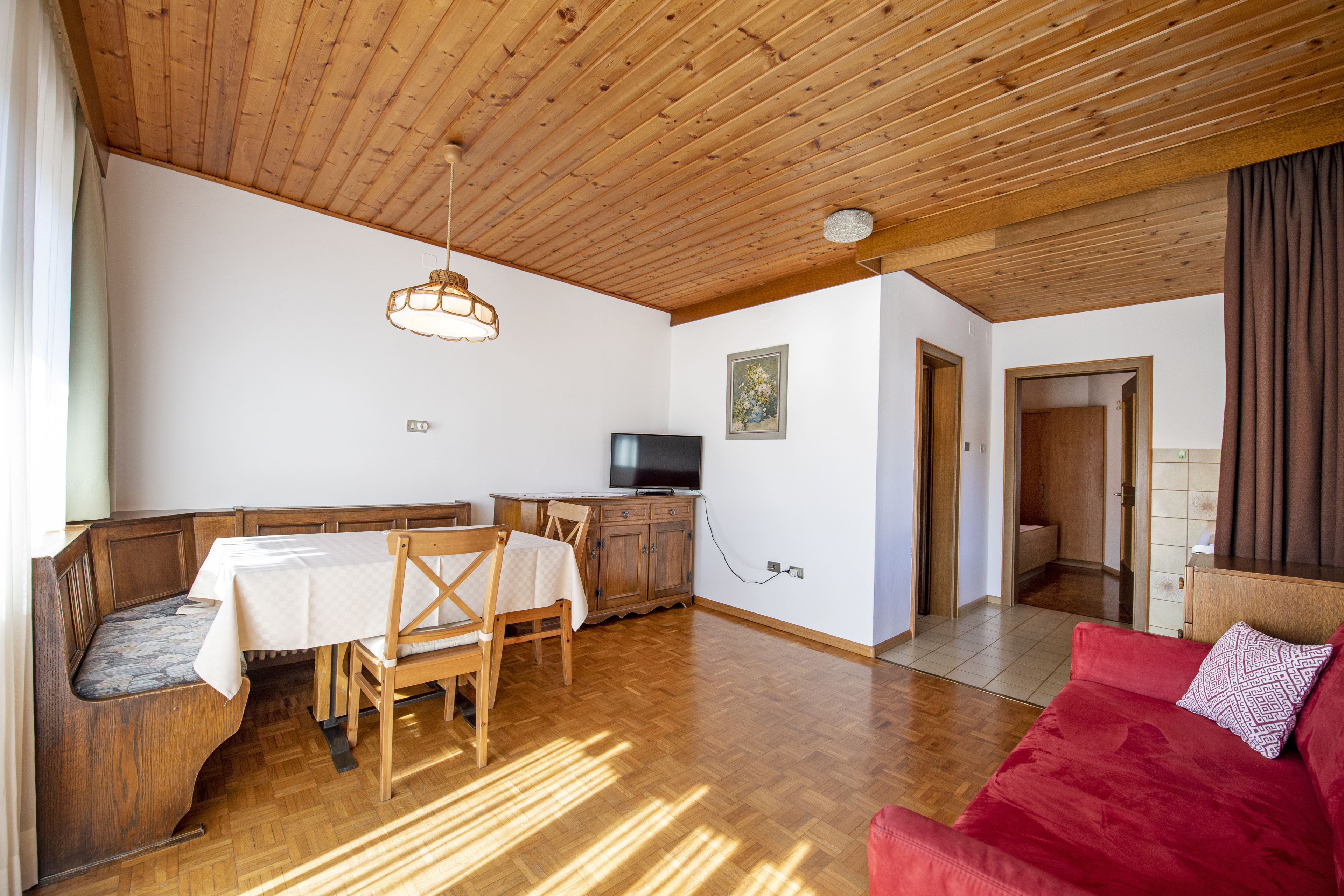 Ferienwohnung mit 1 Schlafzimmer und Terrasse – Wolkenstein, Gröden · 1 Schlafzimmer