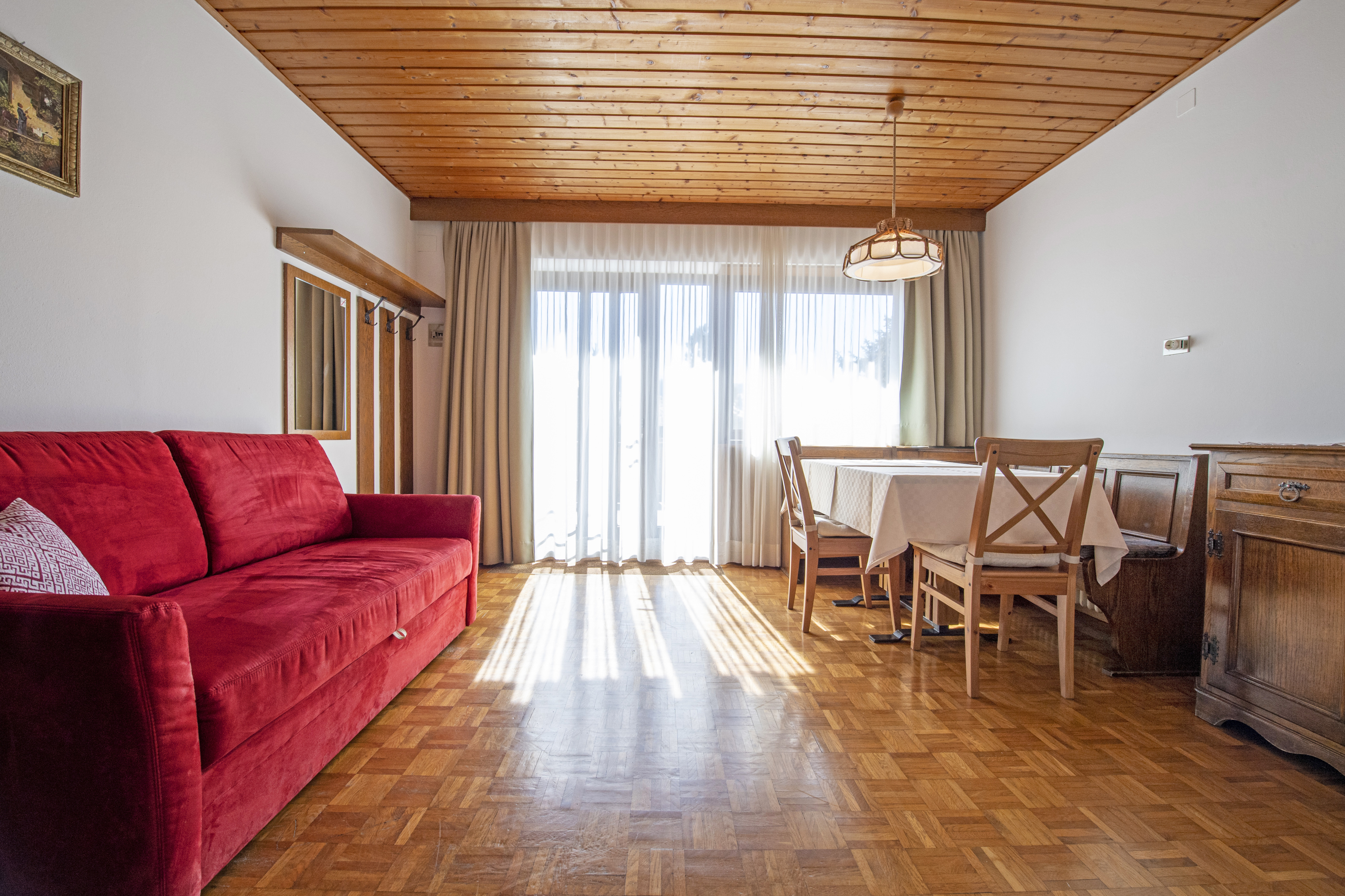 Ferienwohnung mit 1 Schlafzimmer und Terrasse – Wolkenstein, Gröden · 1 Schlafzimmer