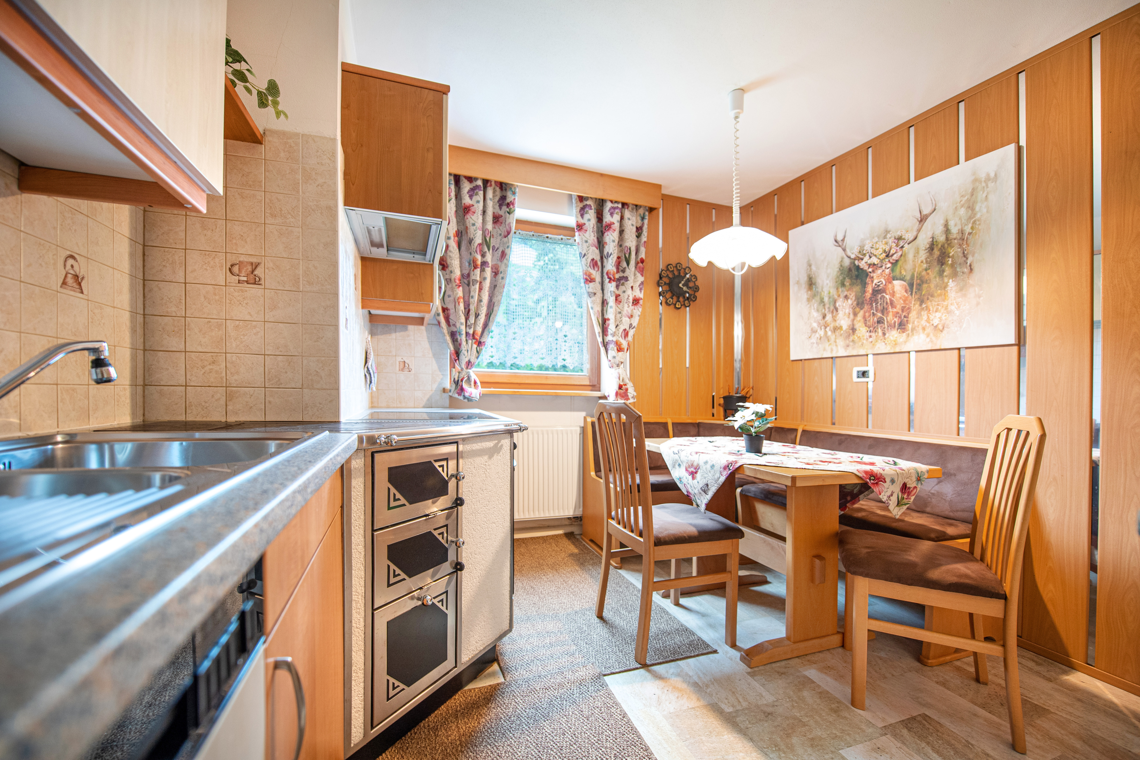 Ferienwohnung mit 2 Schlafzimmer und Gartenzugang – Sankt Christina, Gröden · 2 Schlafzimmer