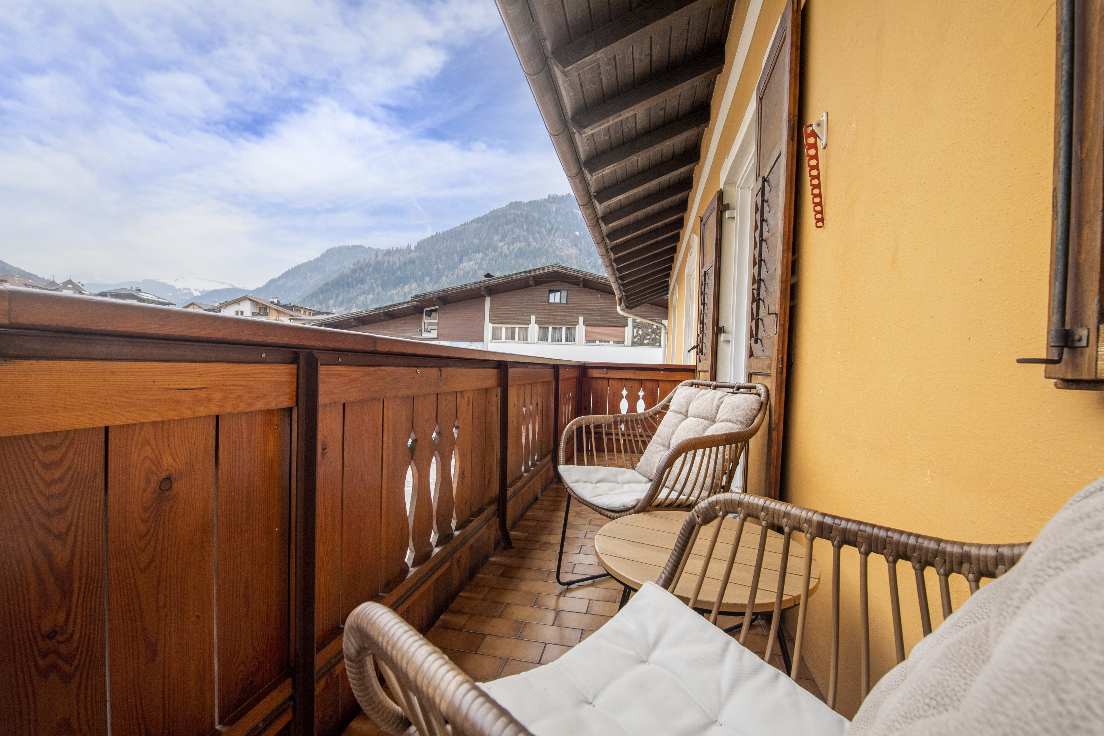 Geräumige Ferienwohnung mit 3 Schlafzimmern und Balkon – St. Ulrich, Gröden · 3 Schlafzimmer