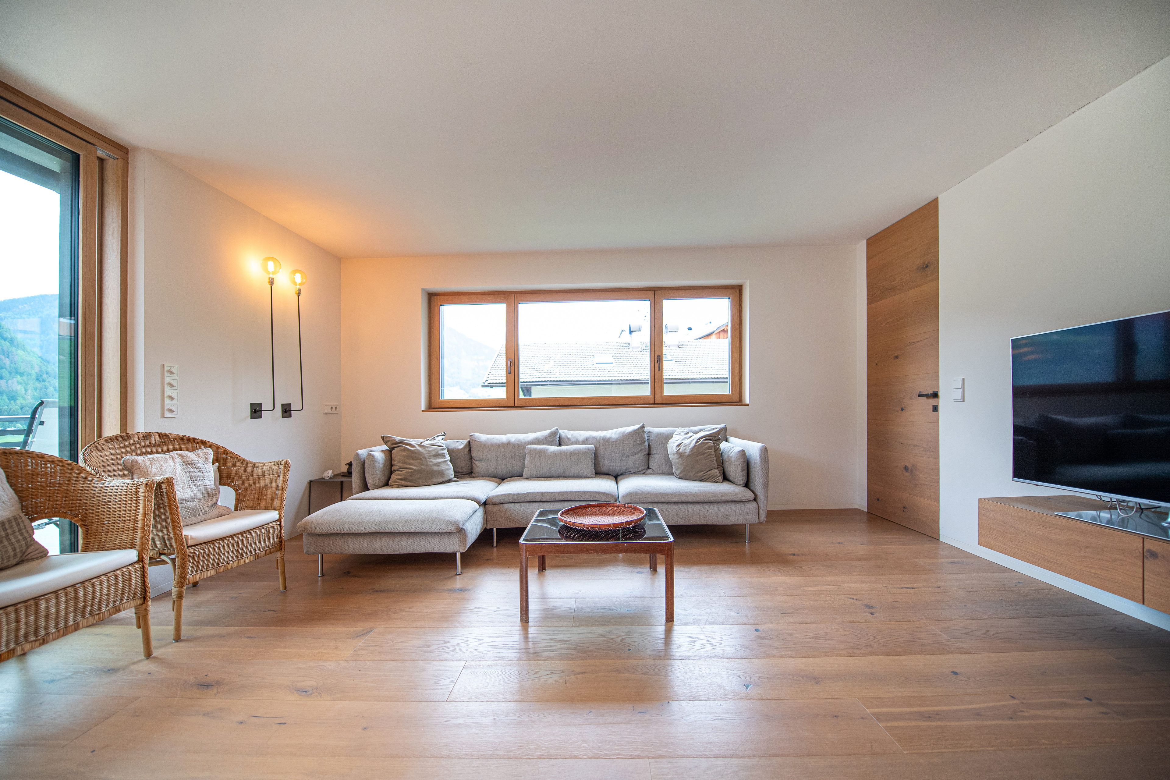 Ferienwohnung mit 2 Schlafzimmer und Südterrasse – St. Ulrich, Gröden · 2 Schlafzimmer