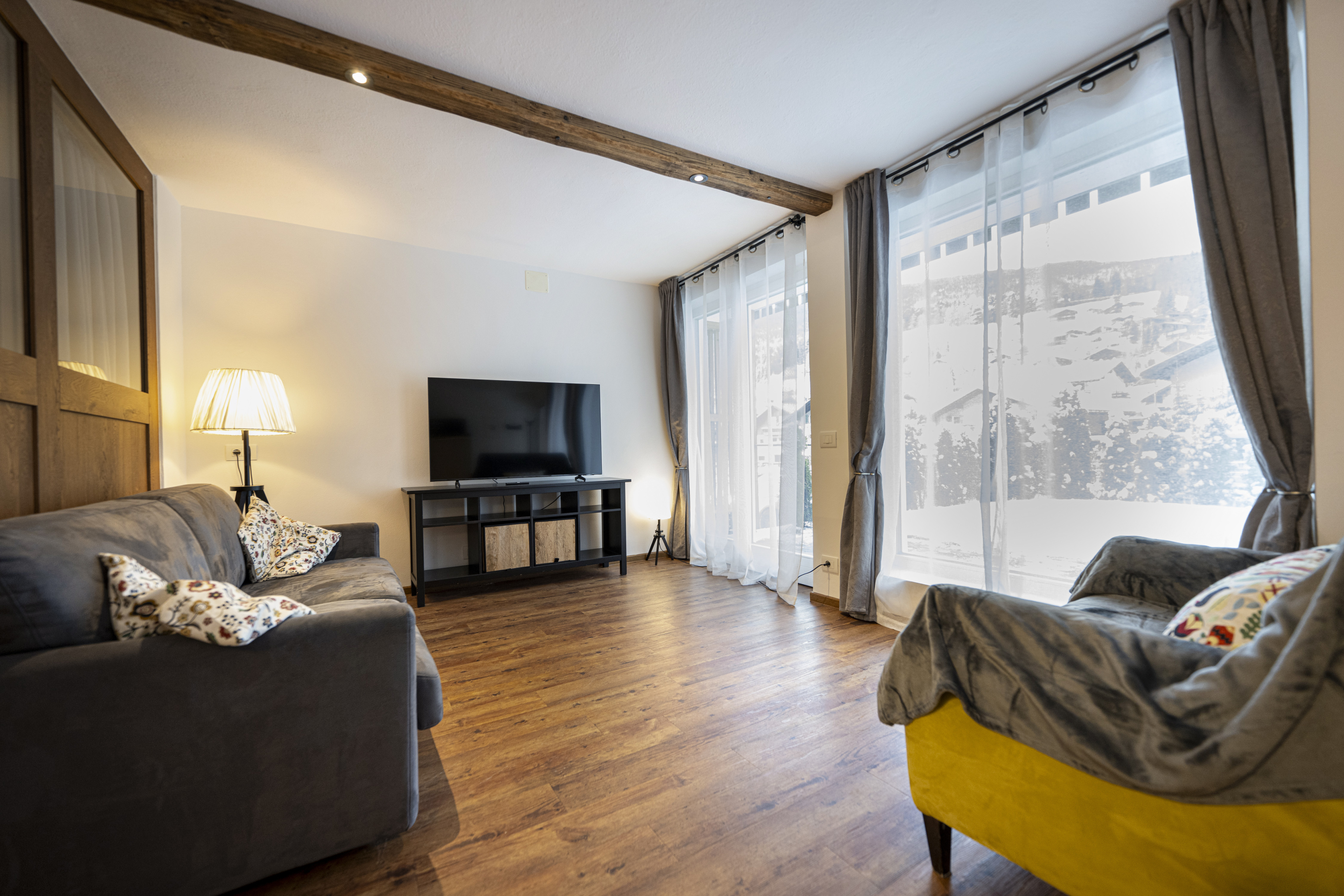 Ferienwohnung mit 2 Schlafzimmern un Gartenzugang – St. Ulrich, Gröden · 2 Schlafzimmer