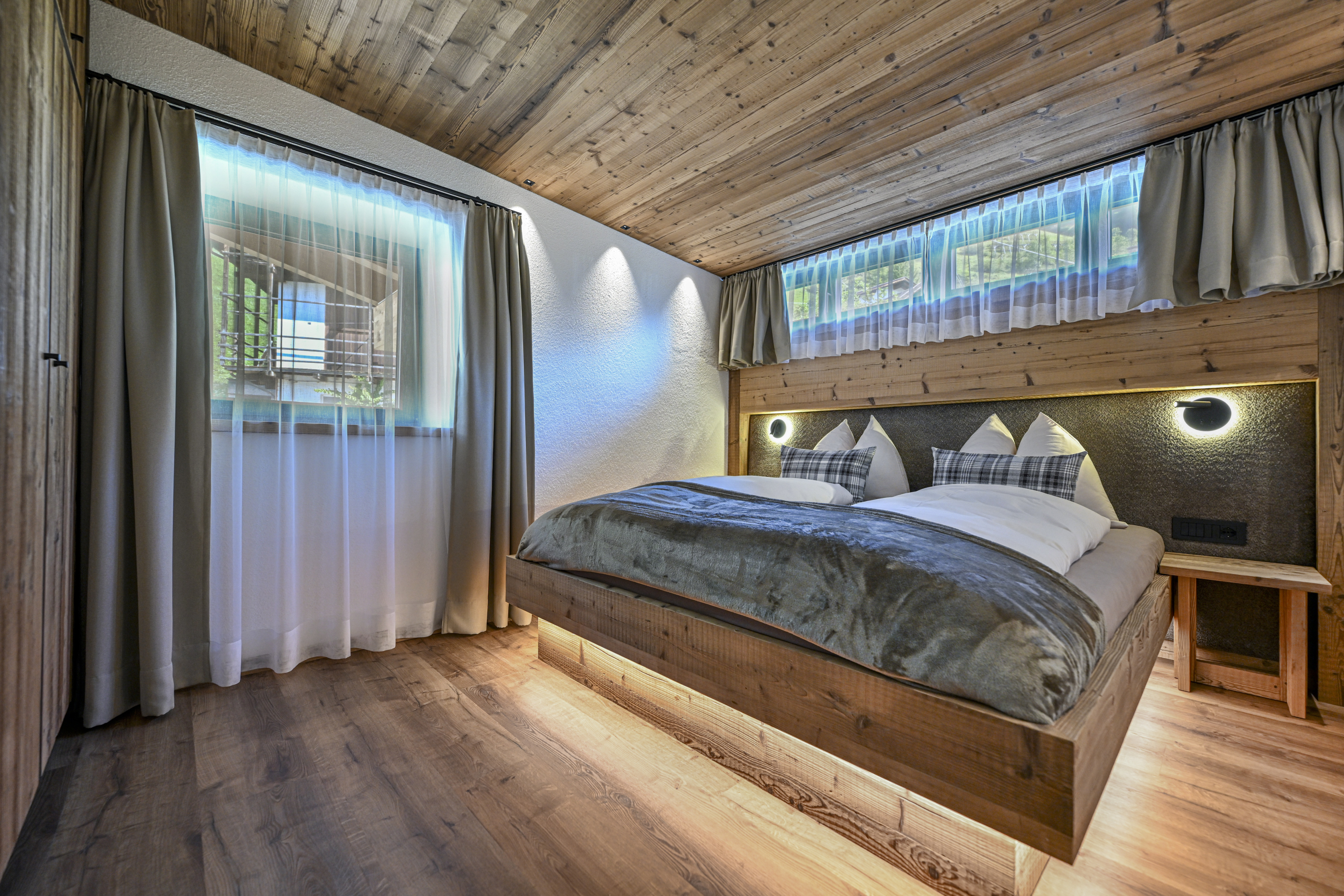 Puez - Two-Bedroom apartment with private sauna and panoramic balcony – Santa Cristina, Val Gardena · 2 Sleeping room