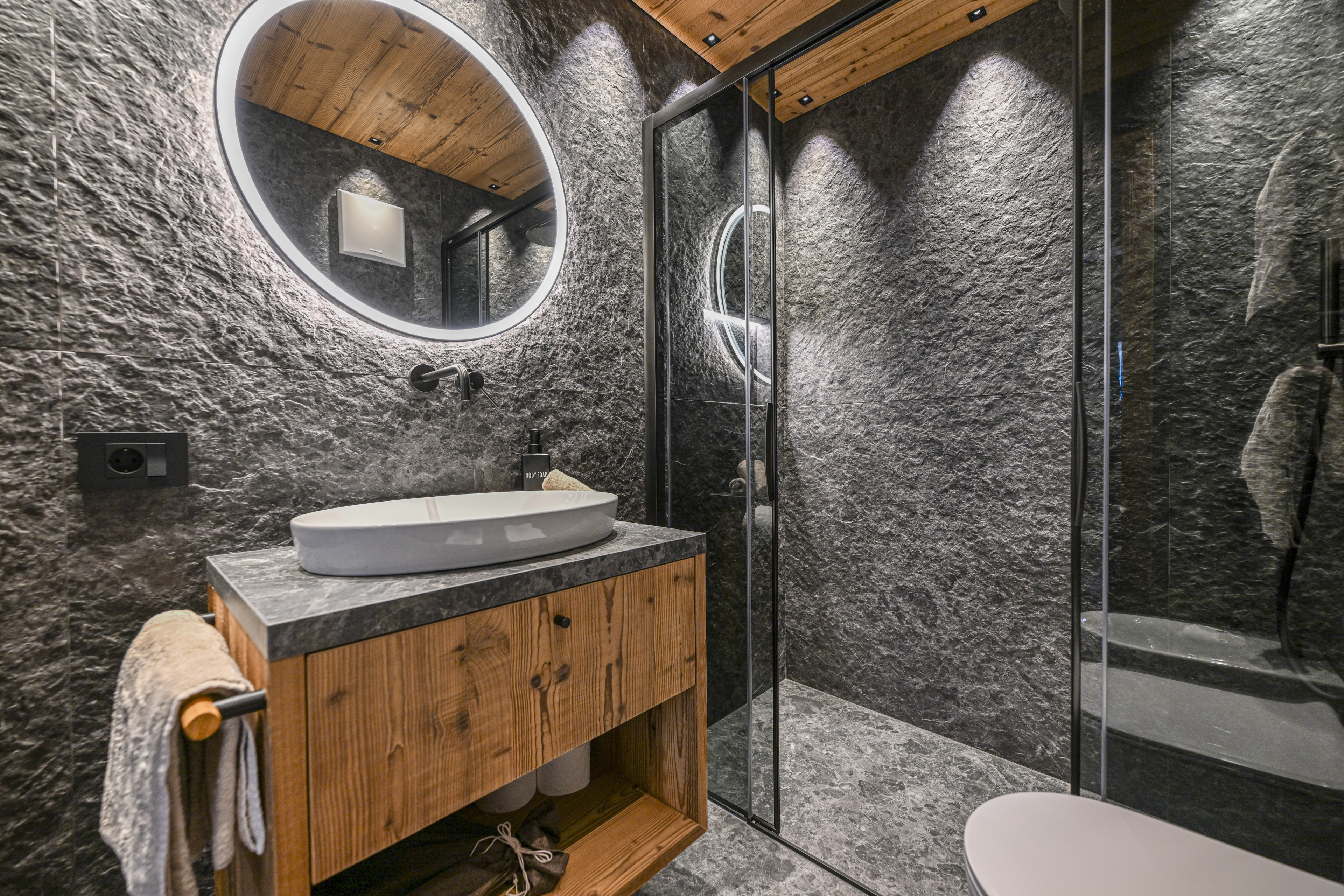 Puez - Two-Bedroom apartment with private sauna and panoramic balcony – Santa Cristina, Val Gardena · 2 Sleeping room