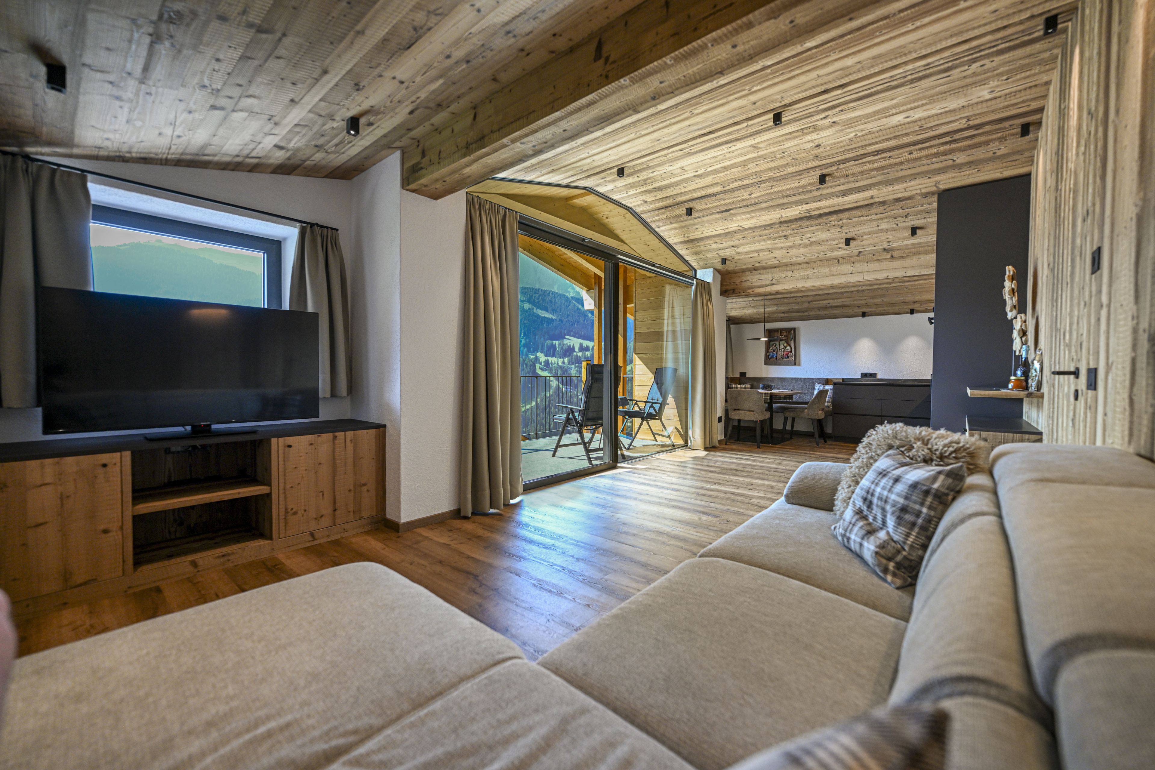 Puez - Two-Bedroom apartment with private sauna and panoramic balcony – Santa Cristina, Val Gardena · 2 Sleeping room