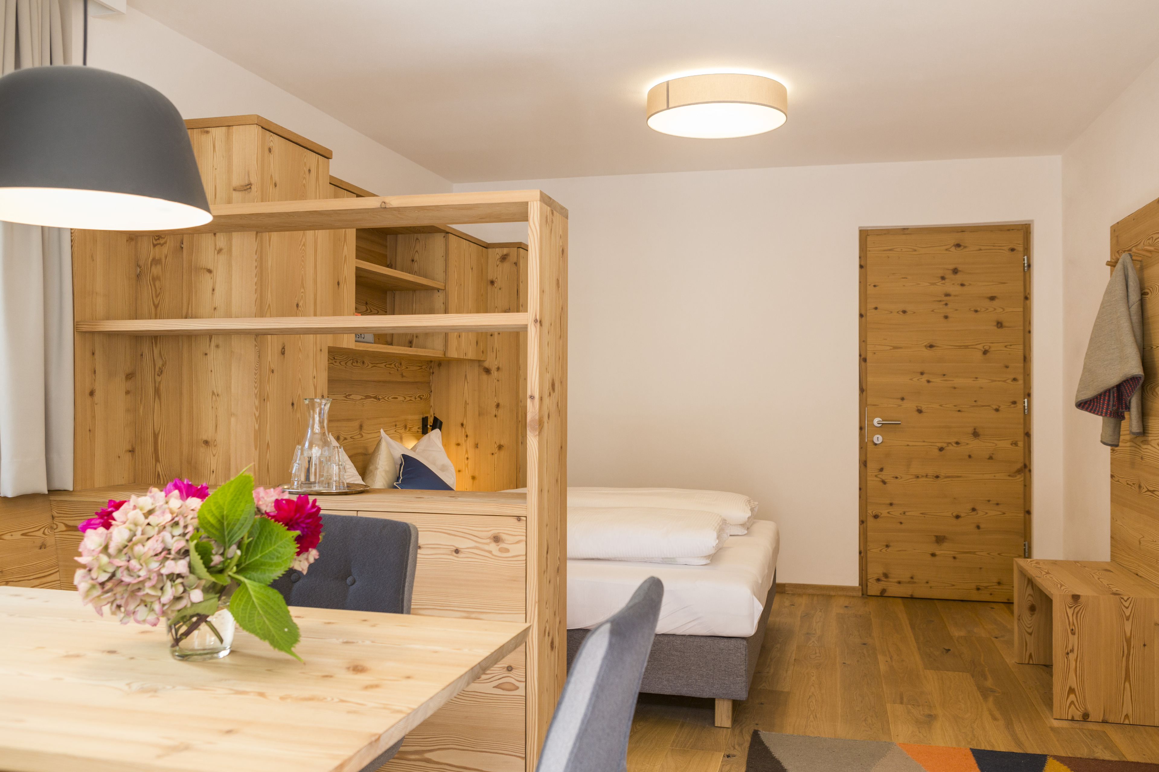 Ferienwohnung mit 1 Schlafzimmer und Balkon – Wolkenstein, Gröden · 1 Schlafzimmer