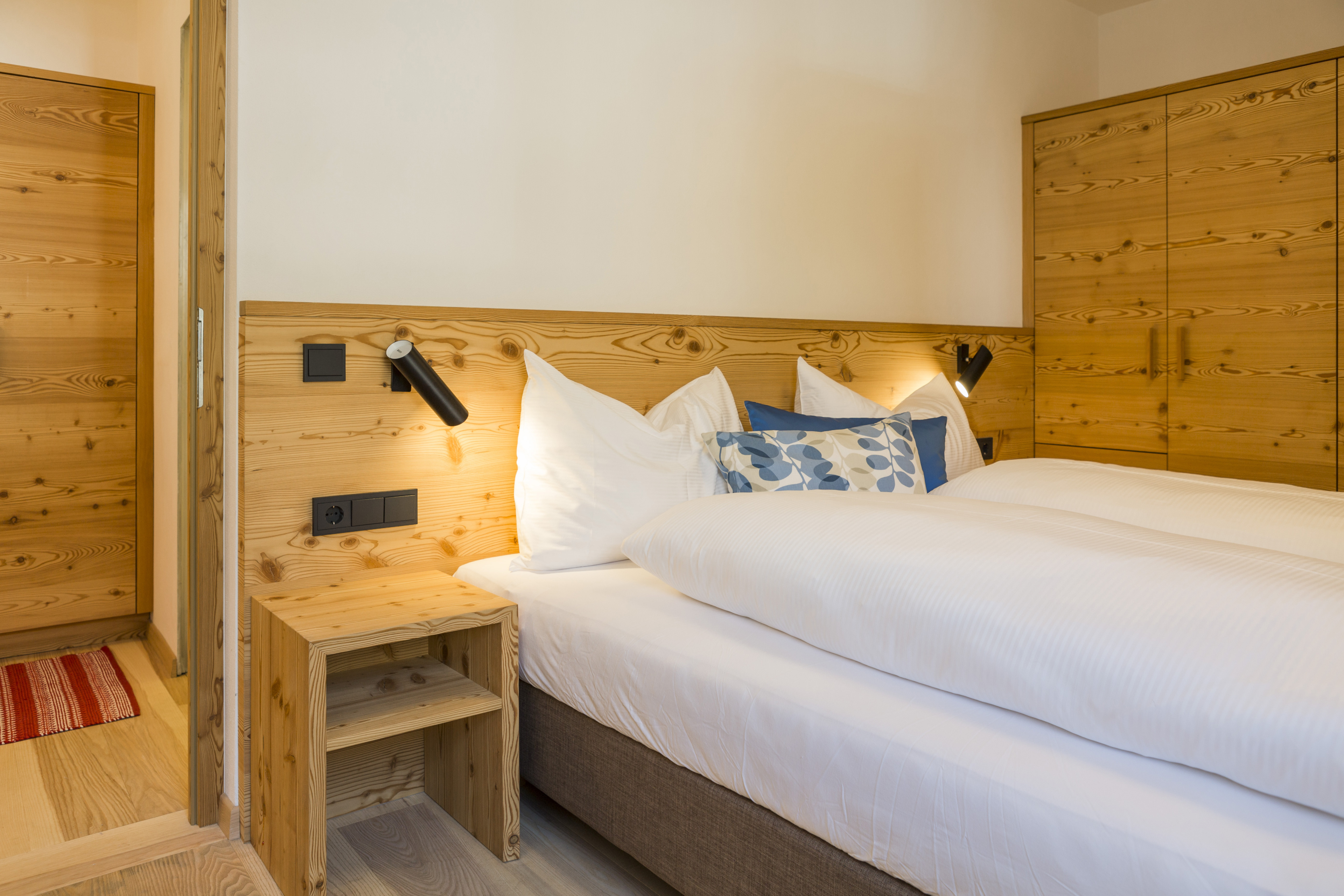 Ferienwohnung mit 2 Schlafzimmer und Balkon – Wolkenstein, Gröden · 2 Schlafzimmer