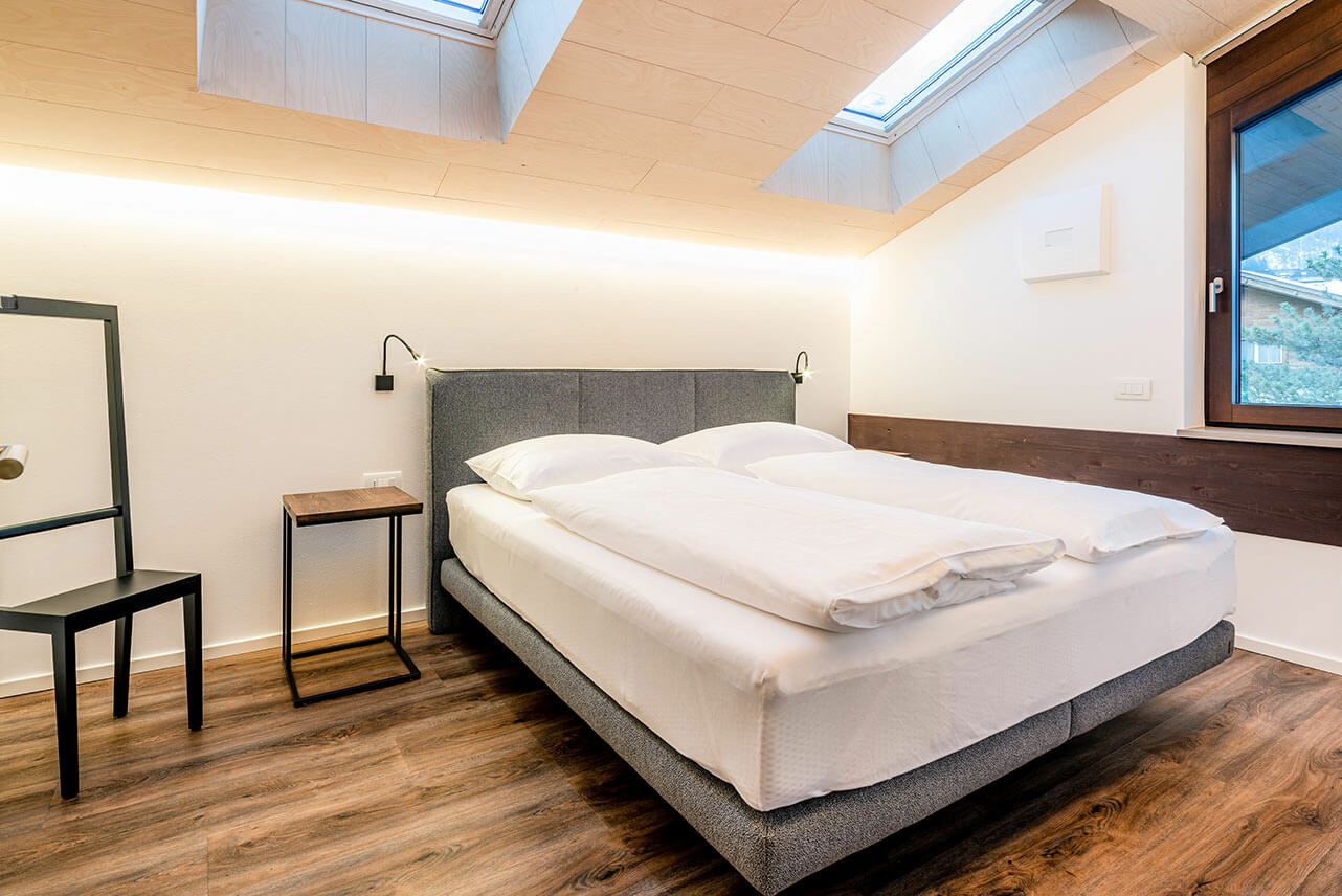 Ferienwohnung mit 2 Schlafzimmern und Balkon – St. Ulrich, Gröden · 2 Schlafzimmer