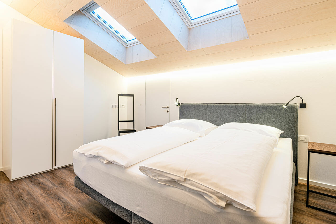 Ferienwohnung mit 2 Schlafzimmern und Balkon – St. Ulrich, Gröden · 2 Schlafzimmer