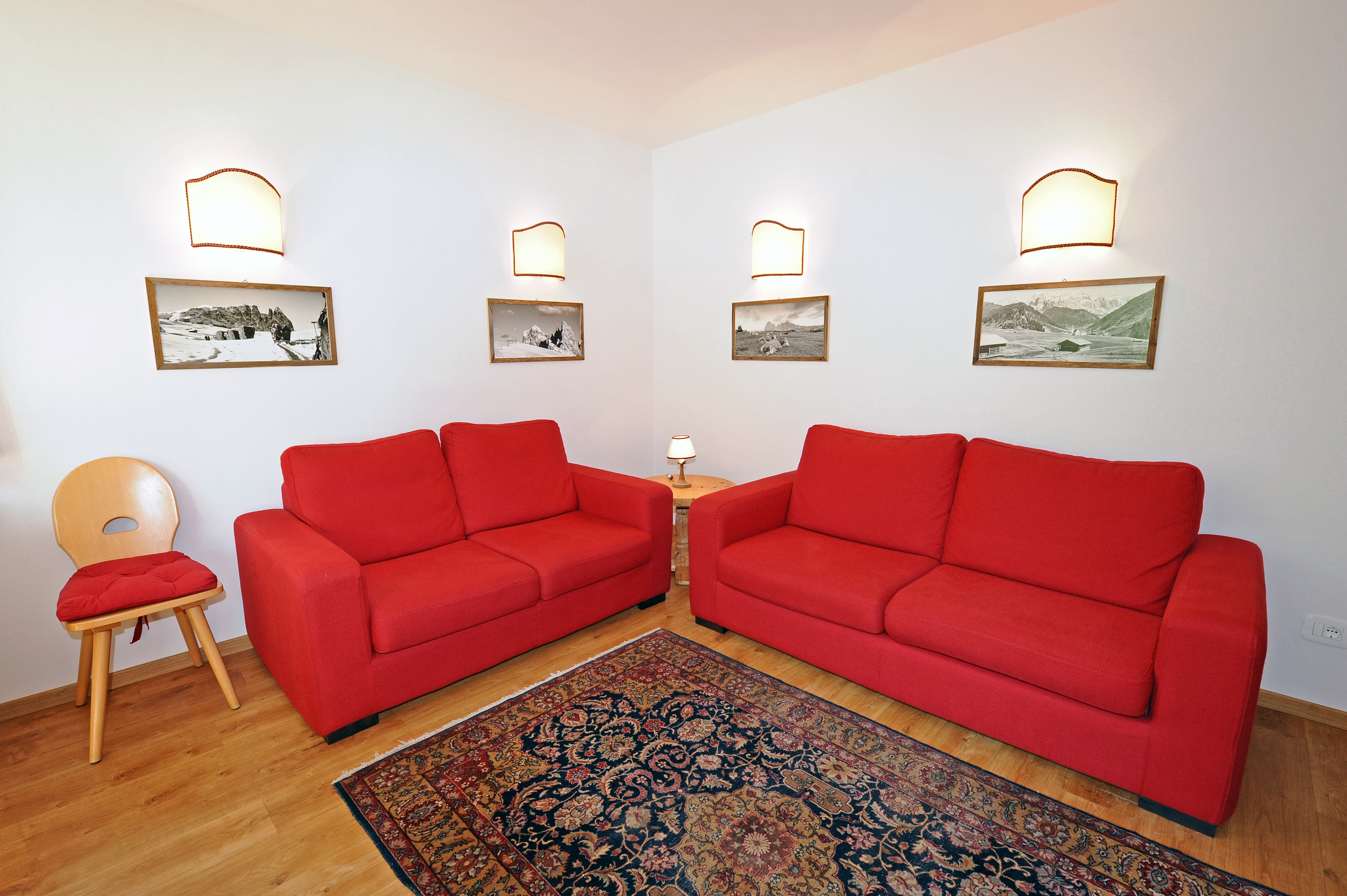 Ferienwohnung mit 3 Schlafzimmer und Balkon – St. Ulrich, Gröden · 3 Schlafzimmer