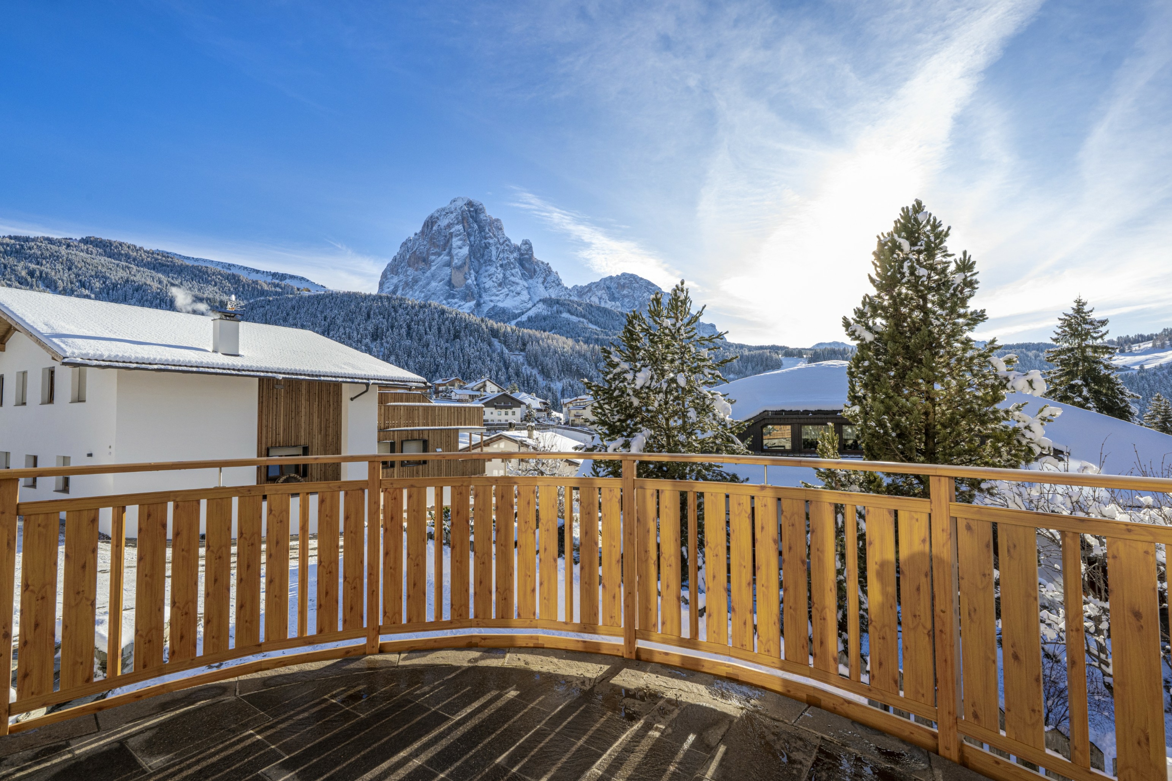 Ferienwohnung mit 1 Schlafzimmer und Terrasse – Wolkenstein, Gröden · 1 Schlafzimmer