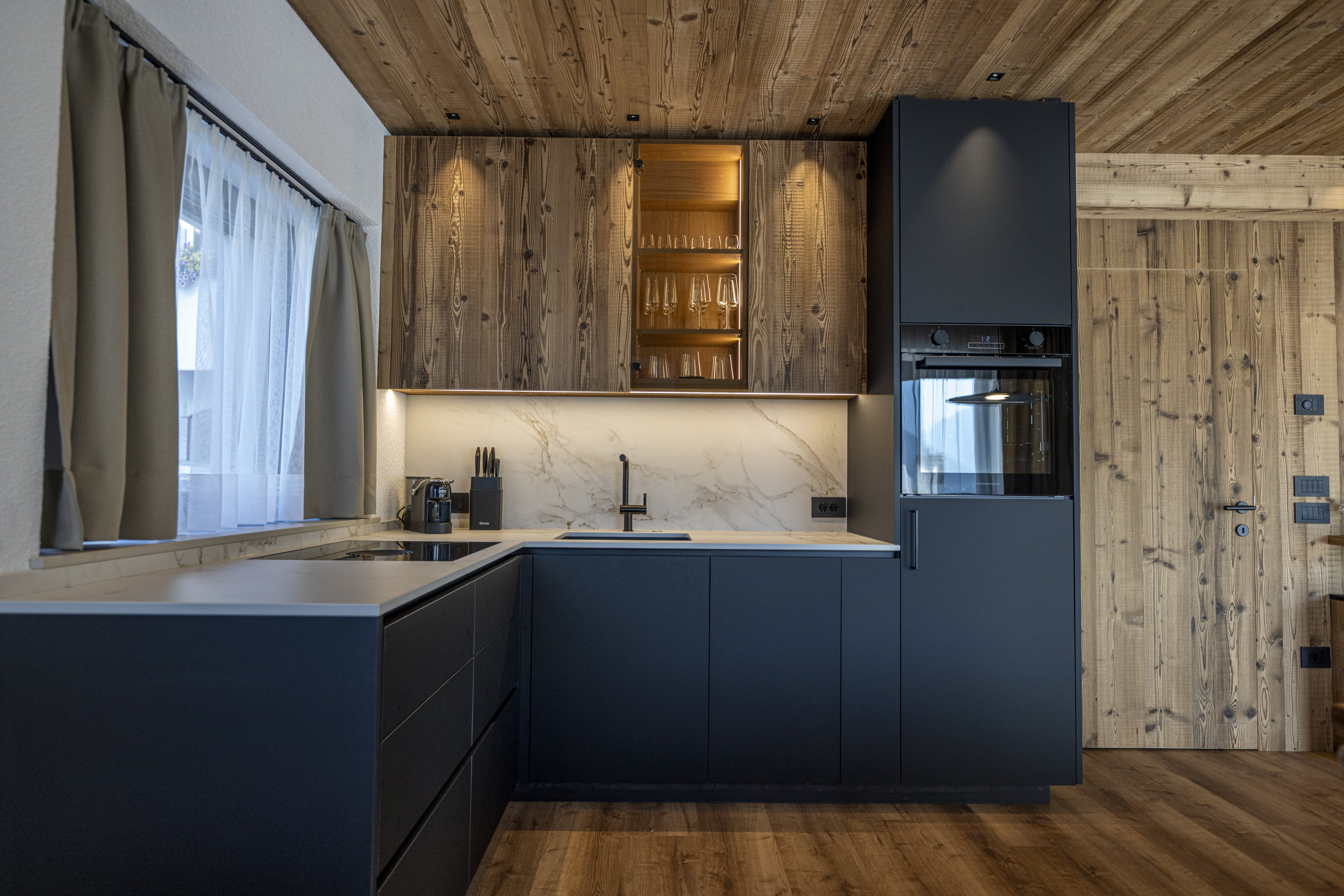 Odles - One-Bedroom apartment with Private Sauna and Garden Access – Santa Cristina, Val Gardena · 1 Sleeping room