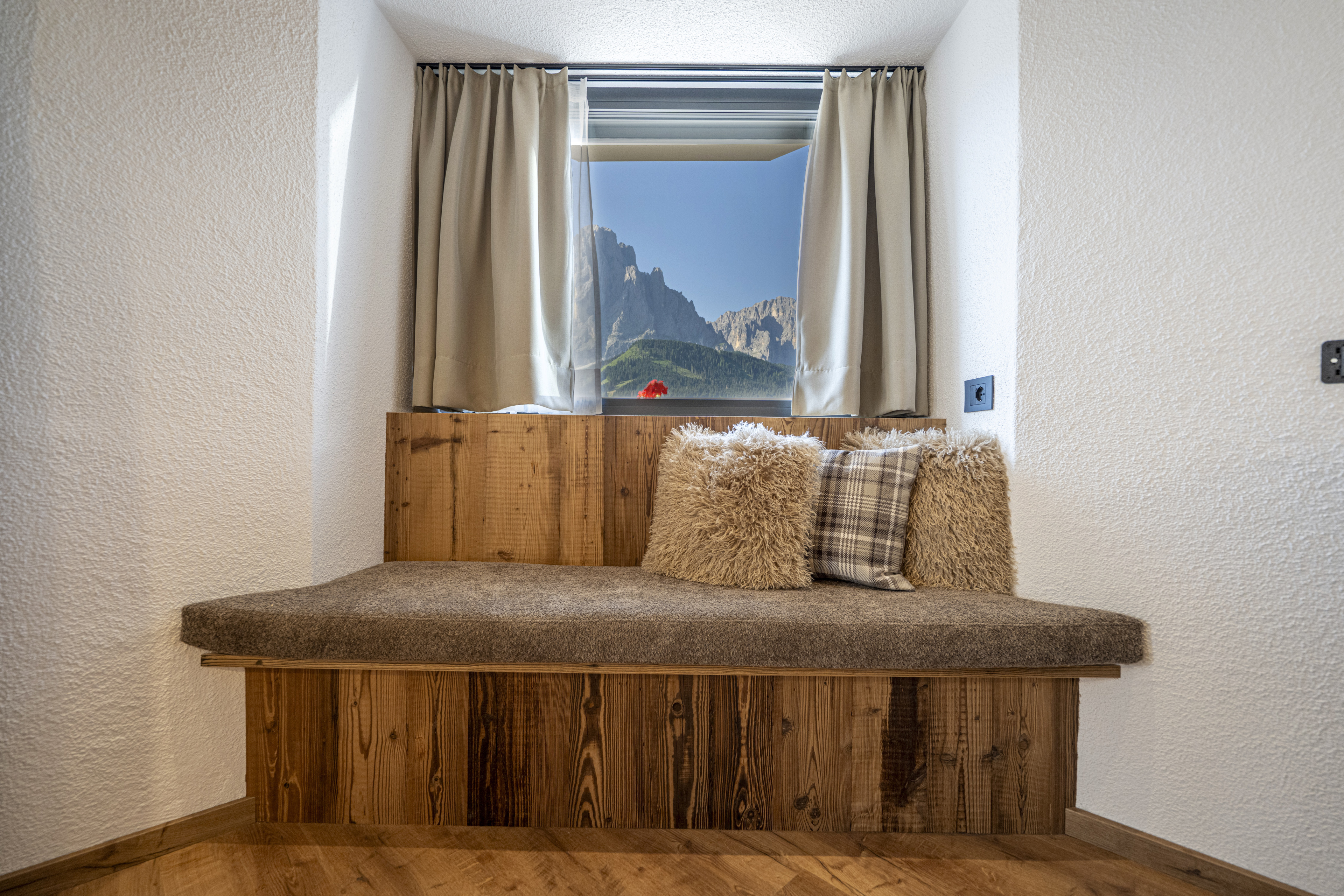Odles - One-Bedroom apartment with Private Sauna and Garden Access – Santa Cristina, Val Gardena · 1 Sleeping room