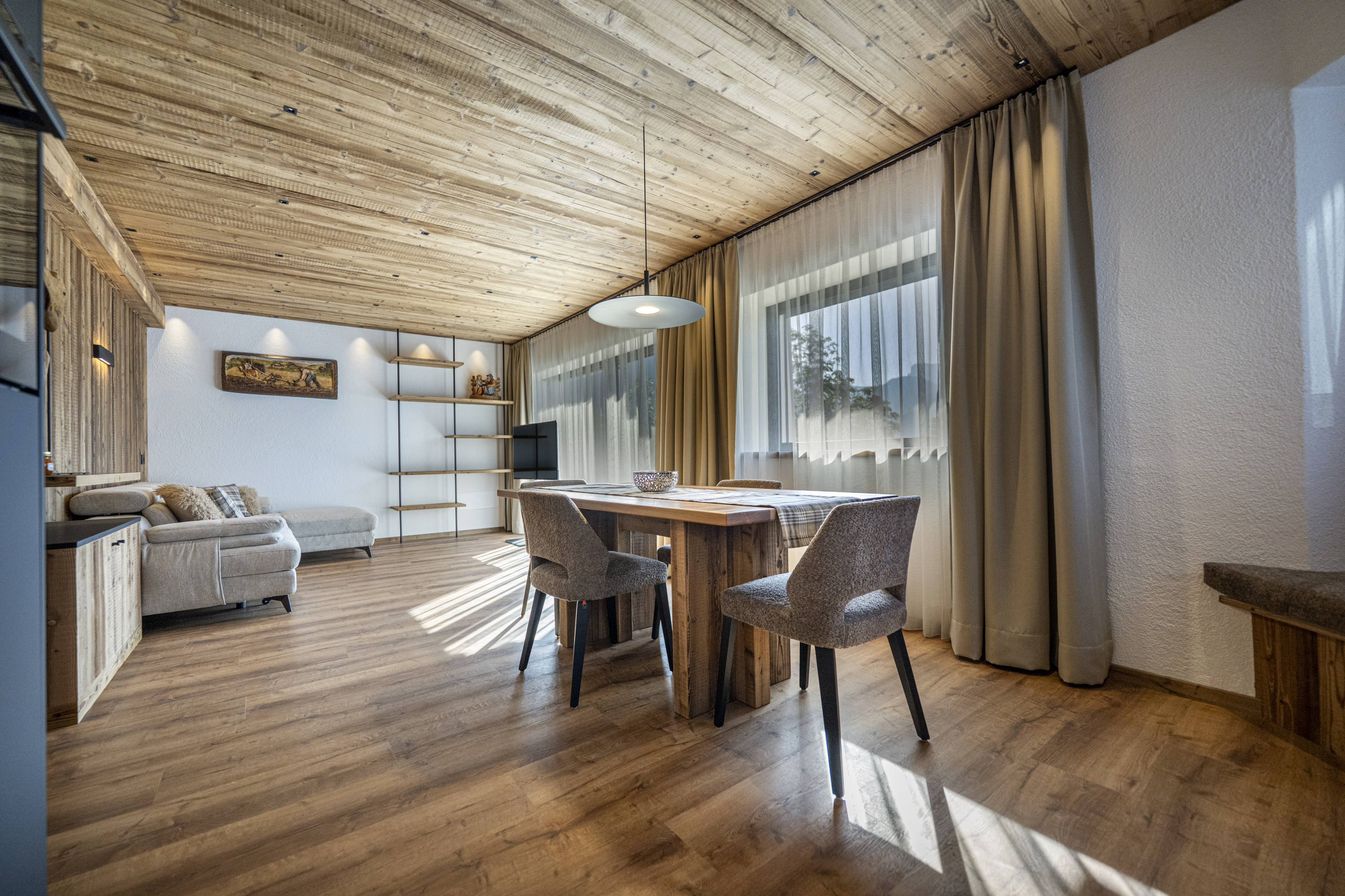 Odles - One-Bedroom apartment with Private Sauna and Garden Access – Santa Cristina, Val Gardena · 1 Sleeping room