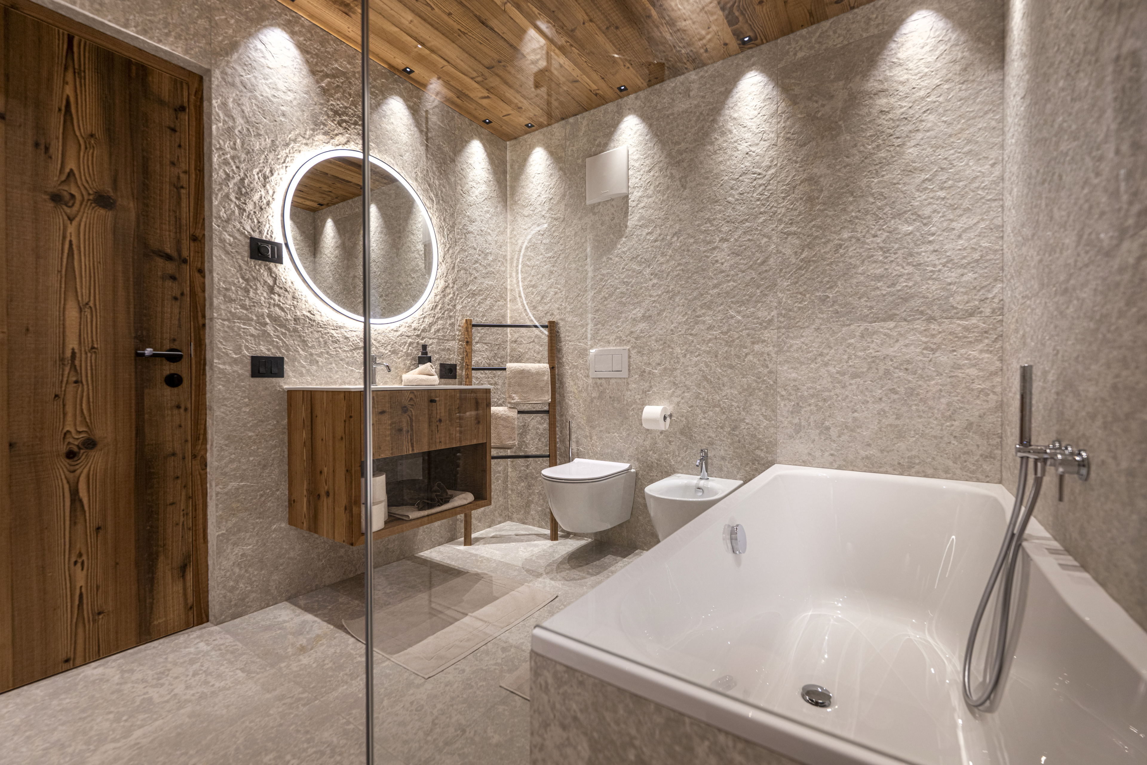 Odles - One-Bedroom apartment with Private Sauna and Garden Access – Santa Cristina, Val Gardena · 1 Sleeping room