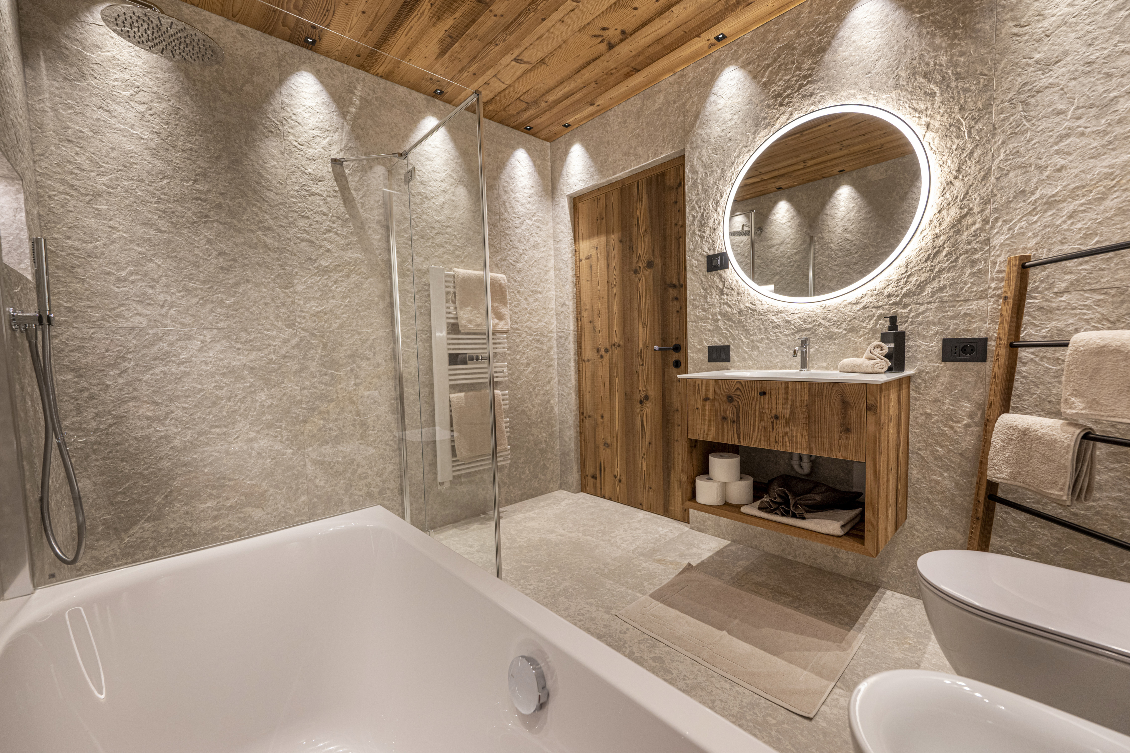 Odles - One-Bedroom apartment with Private Sauna and Garden Access – Santa Cristina, Val Gardena · 1 Sleeping room