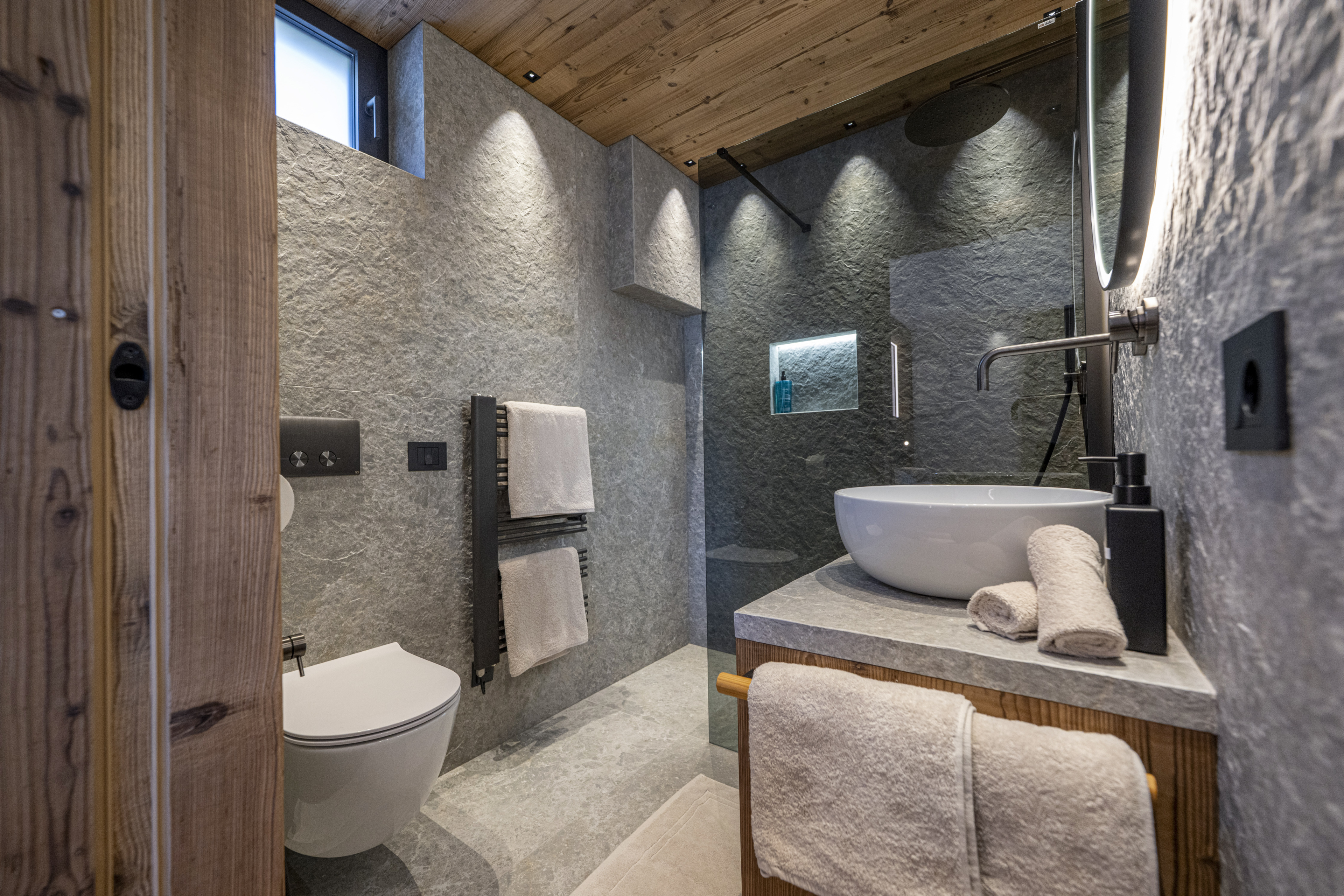 Meisules - Two-Bedroom apartment with Private Sauna and panoramic terrace – Santa Cristina, Val Gardena · 2 Sleeping room