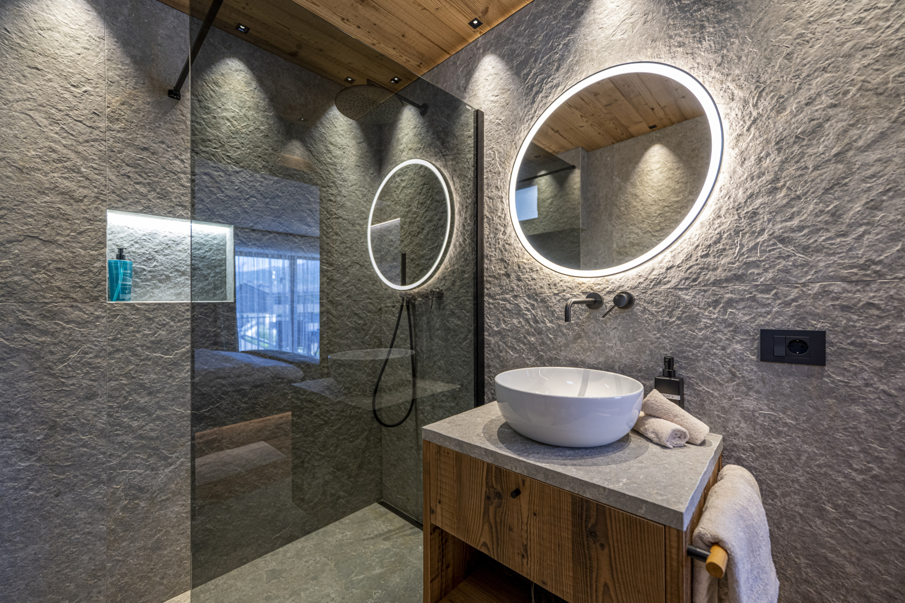 Meisules - Two-Bedroom apartment with Private Sauna and panoramic terrace – Santa Cristina, Val Gardena · 2 Sleeping room