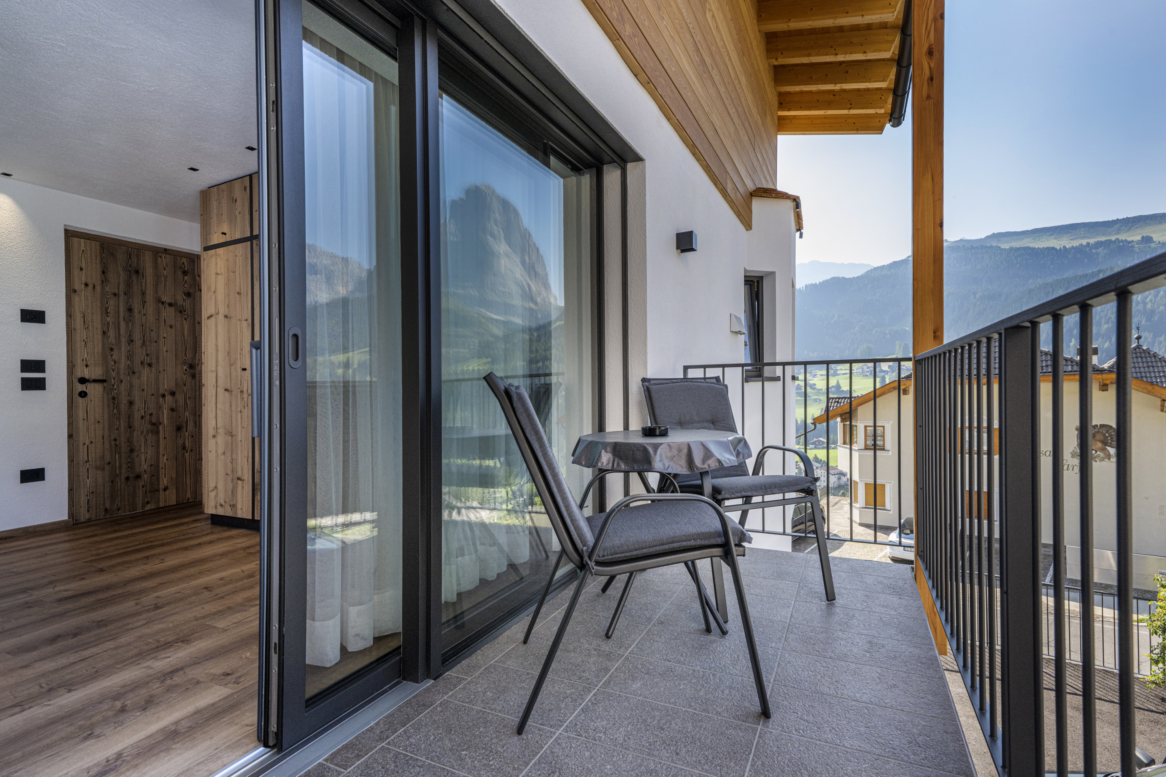 Meisules - Two-Bedroom apartment with Private Sauna and panoramic terrace – Santa Cristina, Val Gardena · 2 Sleeping room