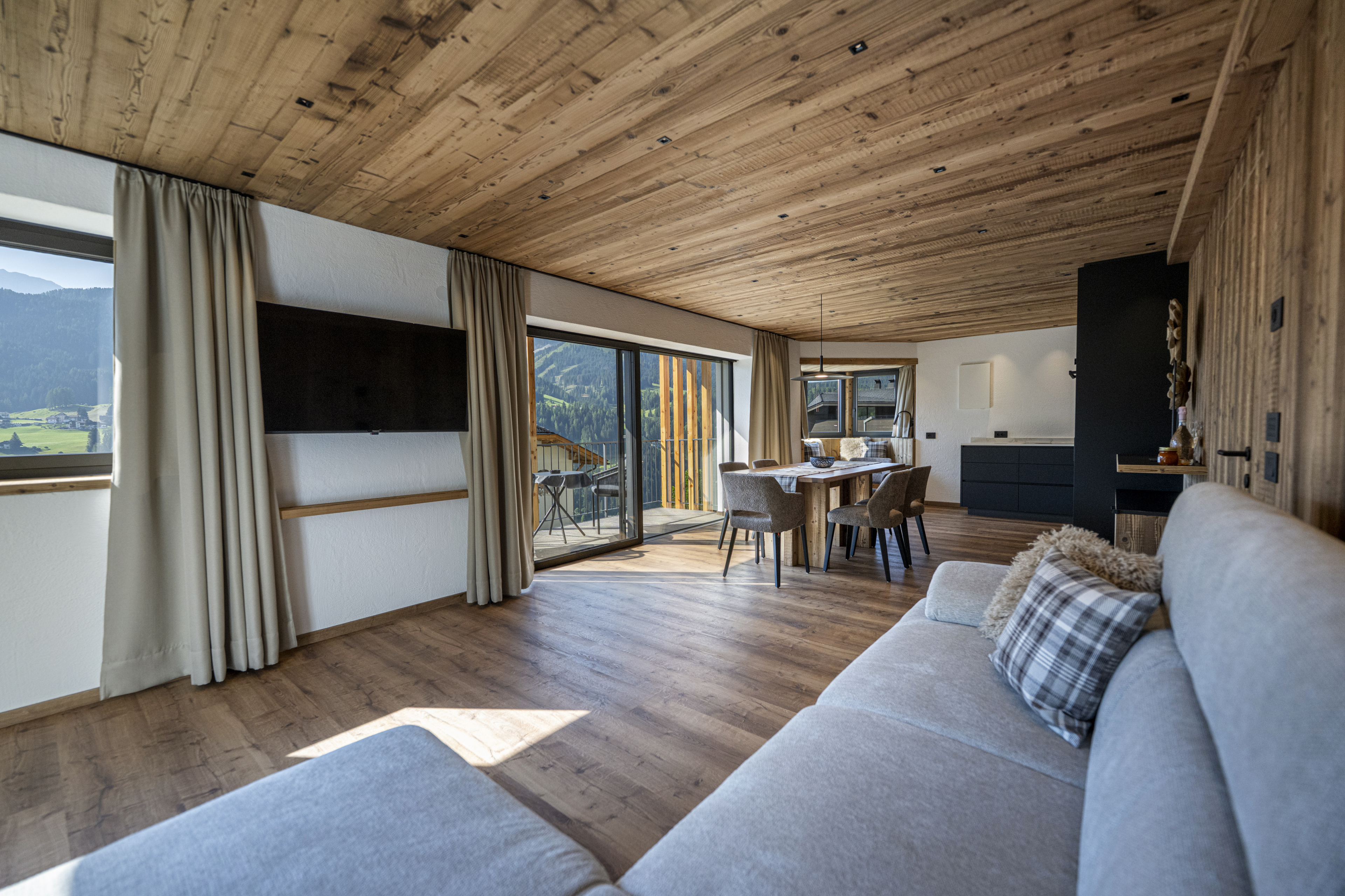 Meisules - Two-Bedroom apartment with Private Sauna and panoramic terrace – Santa Cristina, Val Gardena · 2 Sleeping room