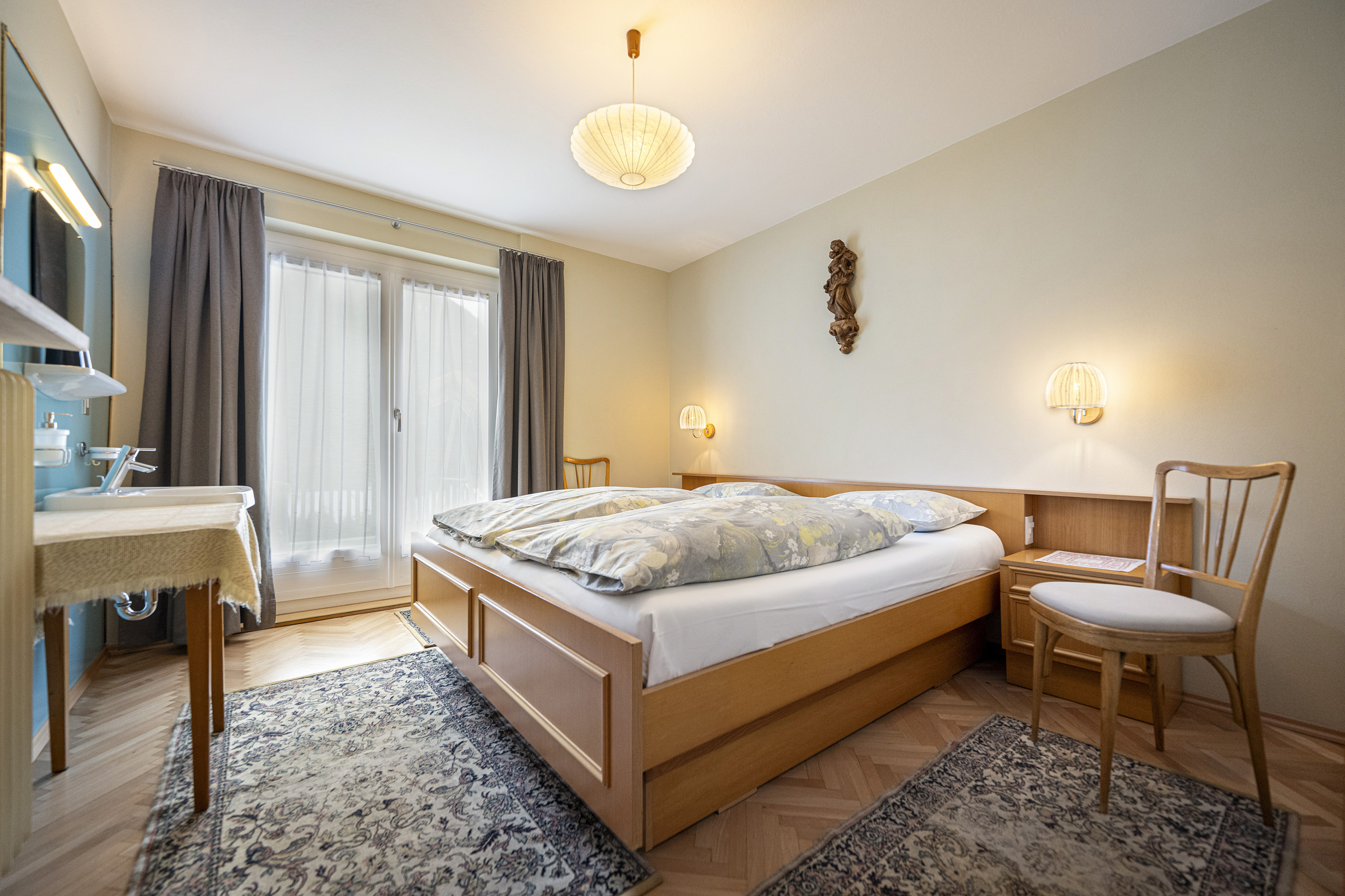 Ferienwohnung mit 3 Schlafzimmer und Balkon – St. Ulrich, Gröden · 3 Schlafzimmer