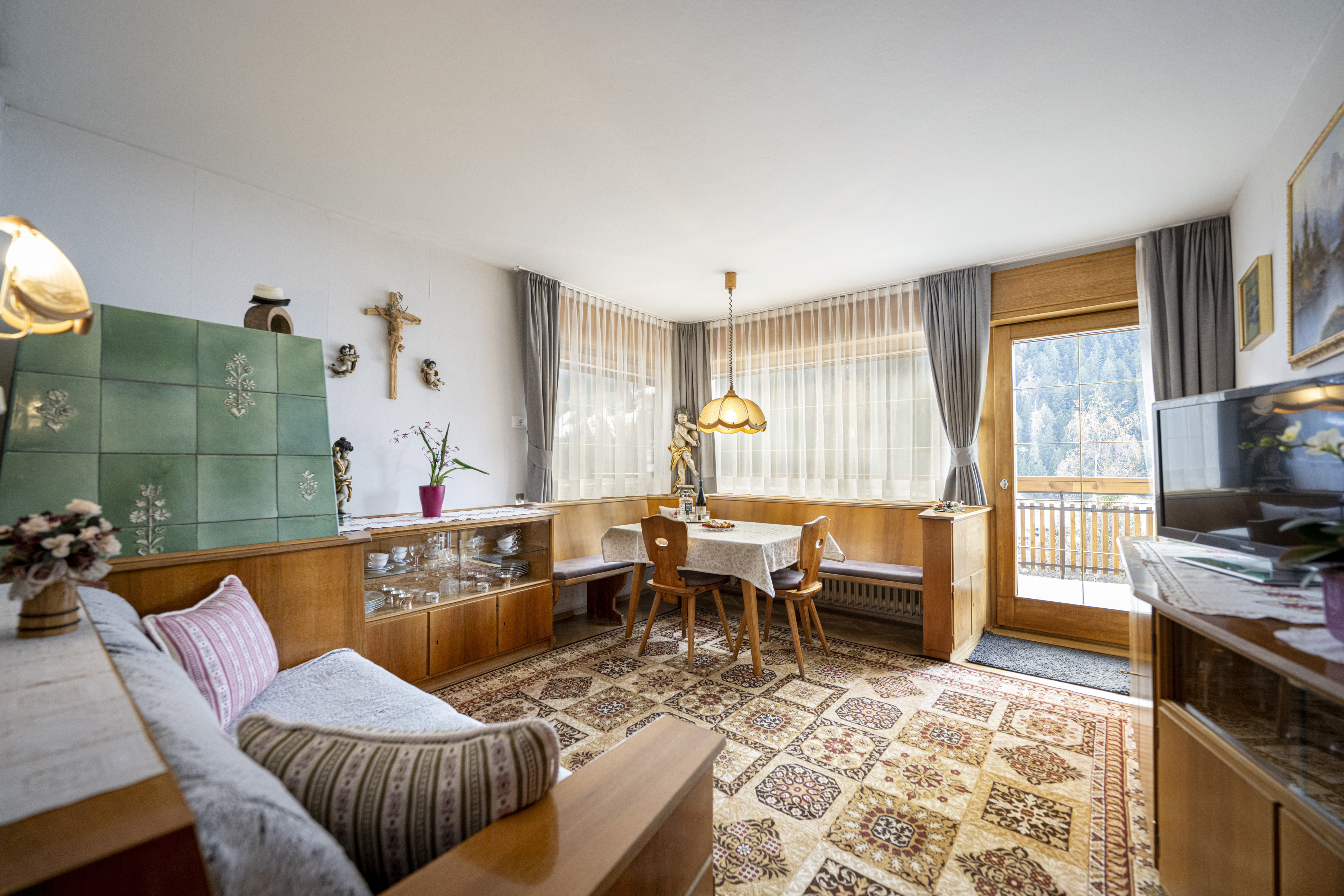 Ferienwohnung mit 3 Schlafzimmer und Balkon – St. Ulrich, Gröden · 3 Schlafzimmer