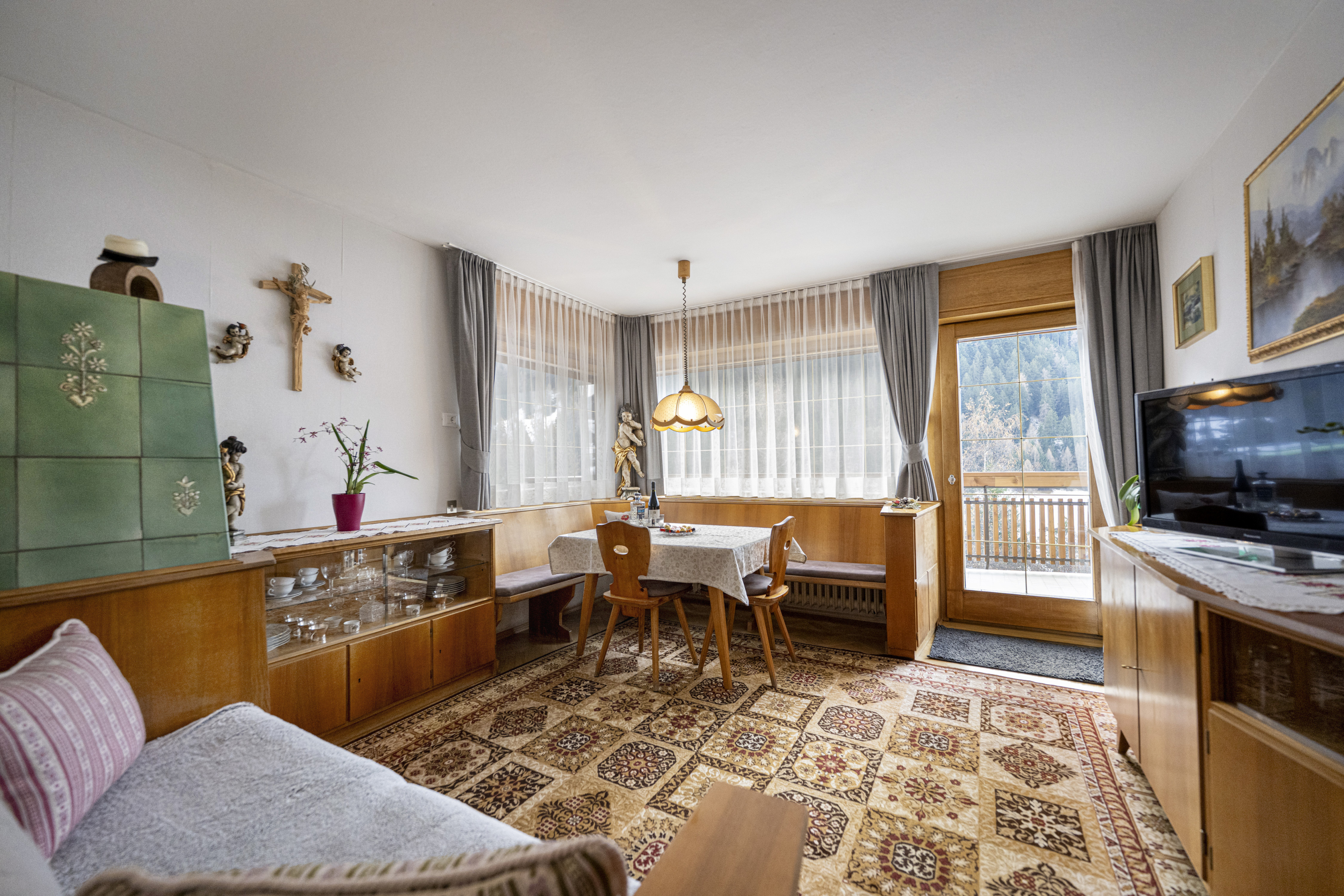 Ferienwohnung mit 3 Schlafzimmer und Balkon – St. Ulrich, Gröden · 3 Schlafzimmer