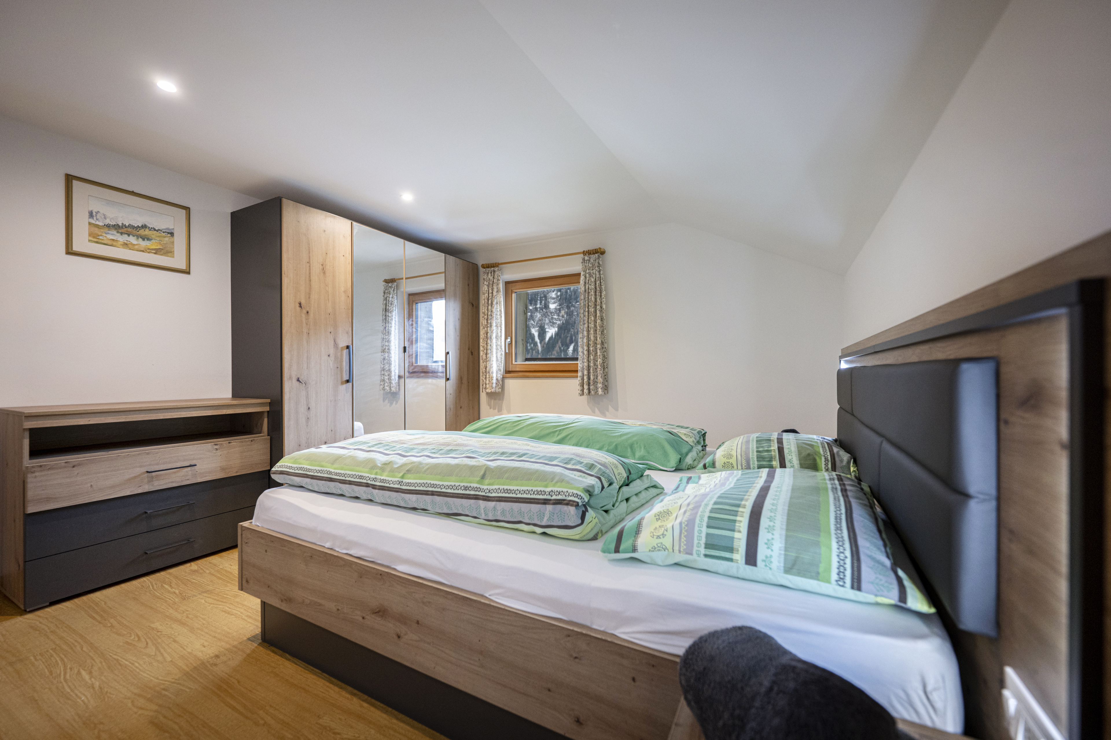 Ferienwohnung mit 2 Schlafzimmern und Garten – St. Ulrich, Gröden · 2 Schlafzimmer
