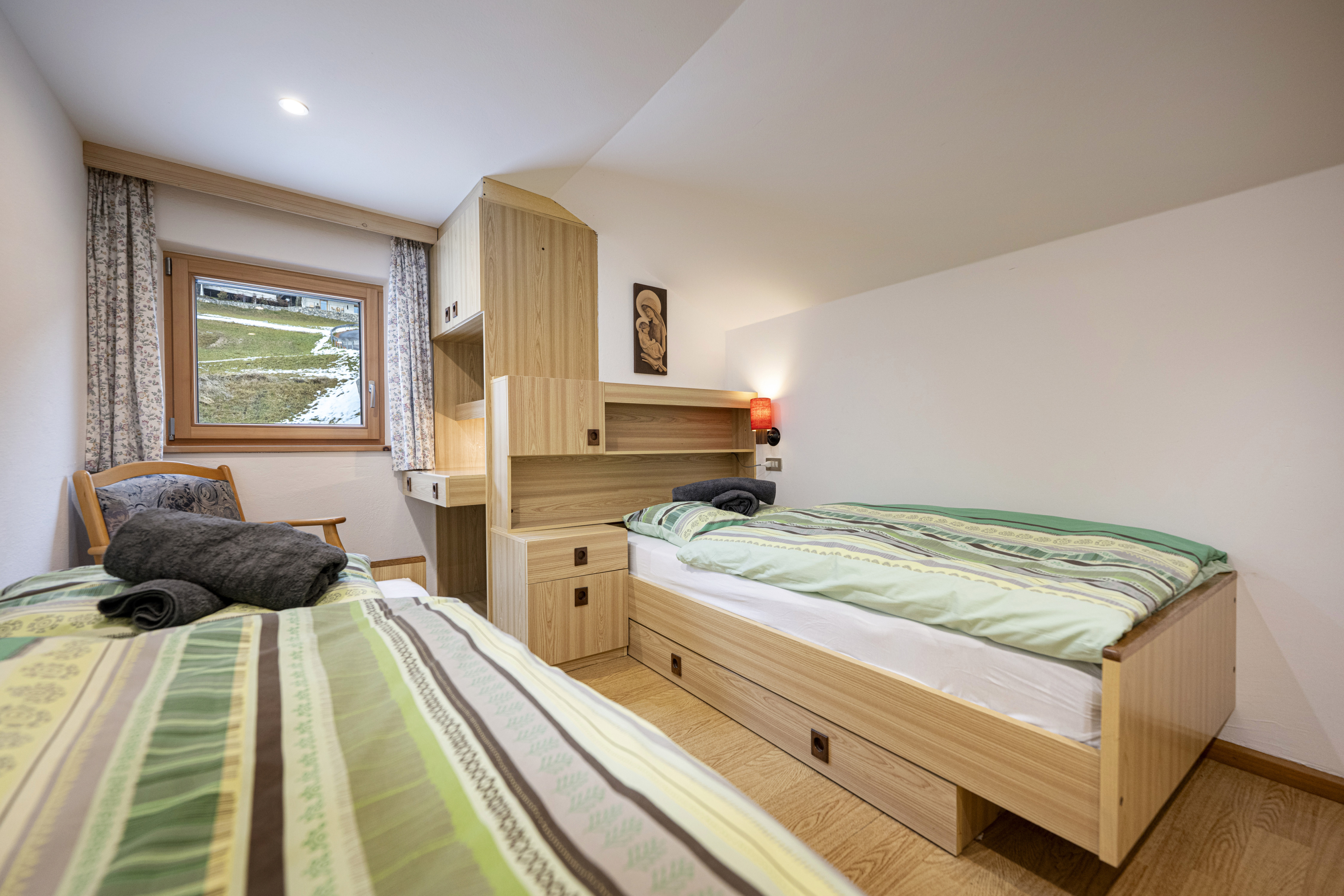 Ferienwohnung mit 2 Schlafzimmern und Garten – St. Ulrich, Gröden · 2 Schlafzimmer